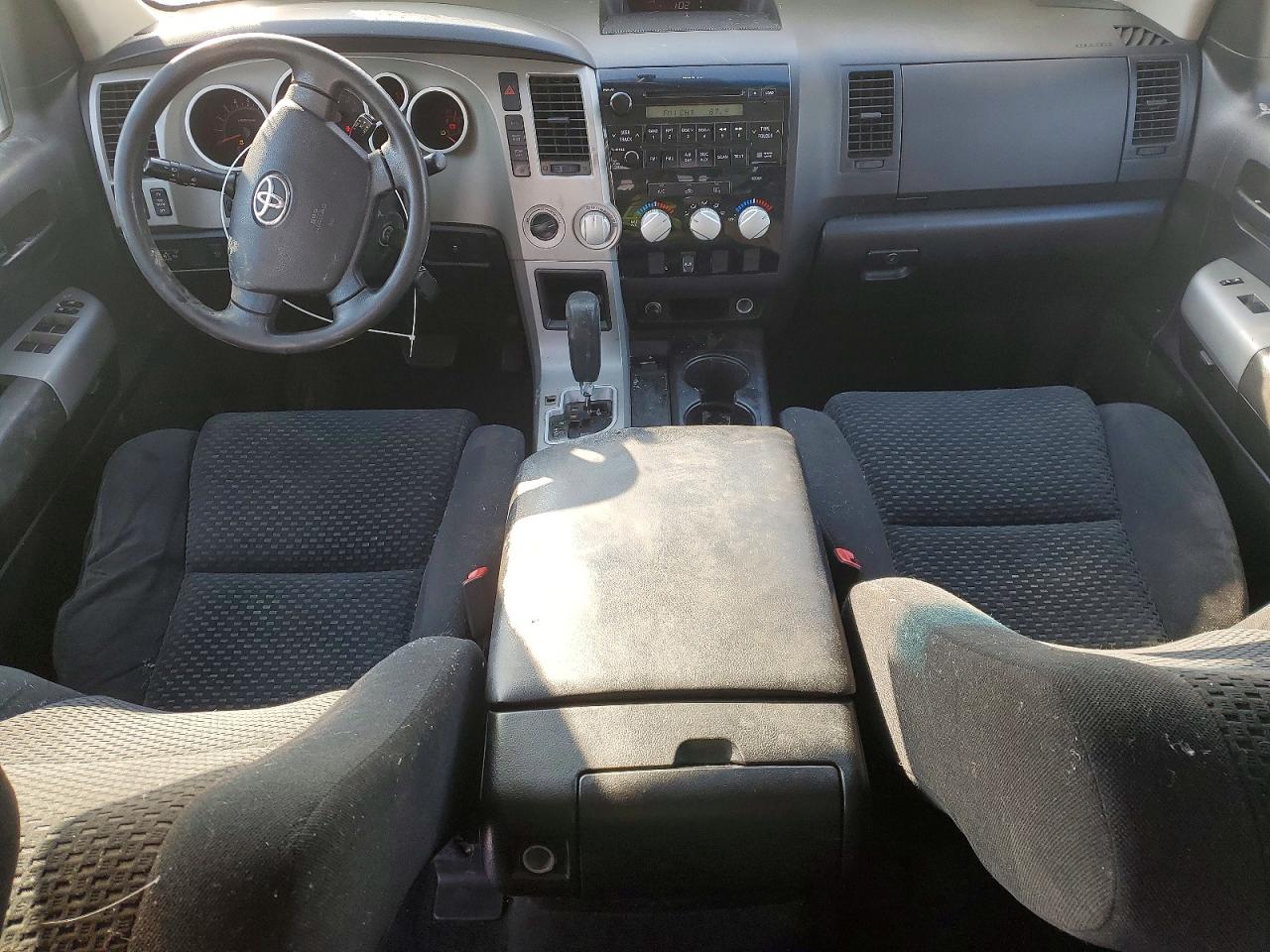 2008 Toyota Tundra Double Cab Серый vin: 5TBBT54128S461900