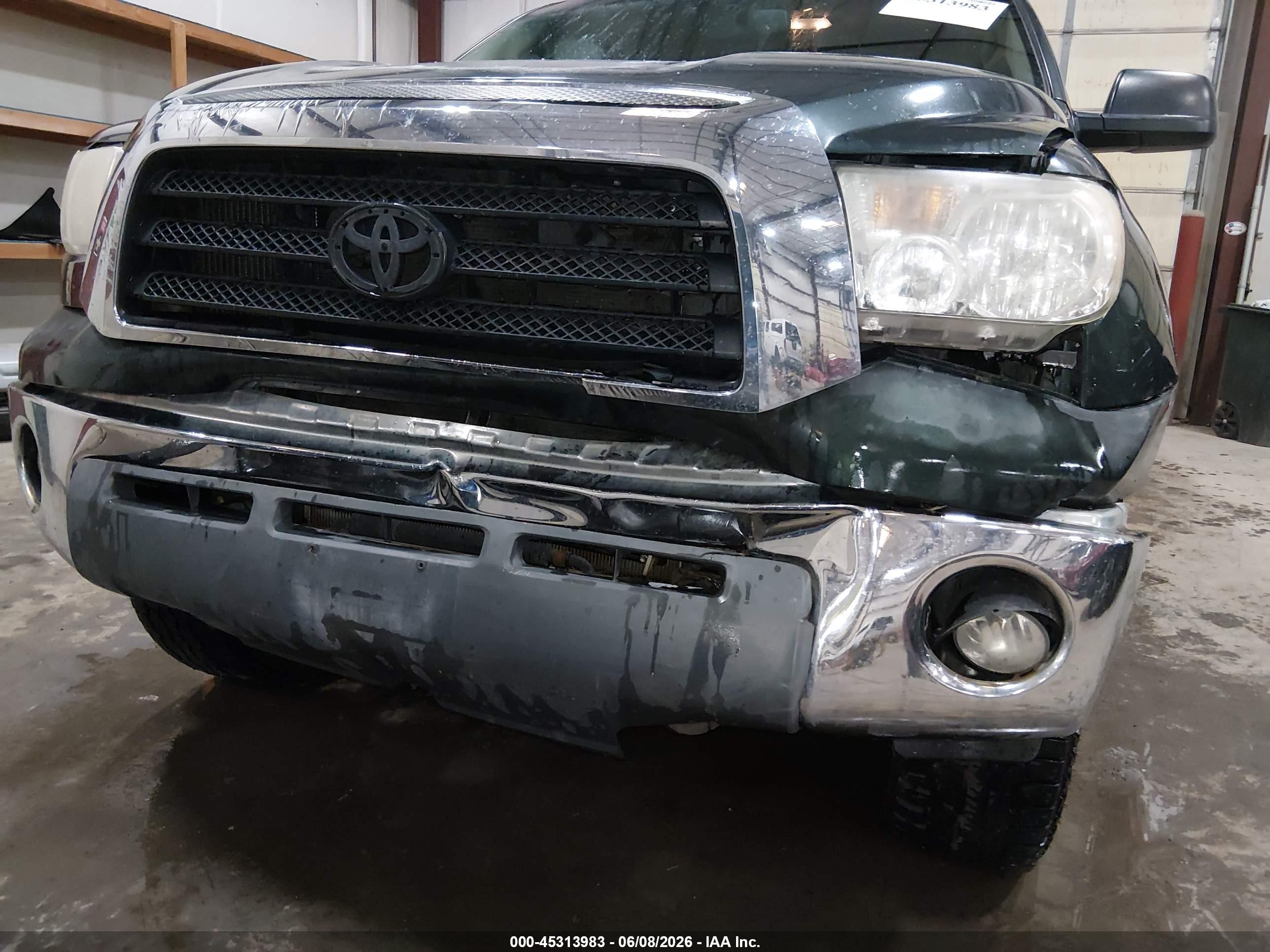 2008 Toyota Tundra Base 4.7l V8 Gray vin: 5TBBT54128S463503