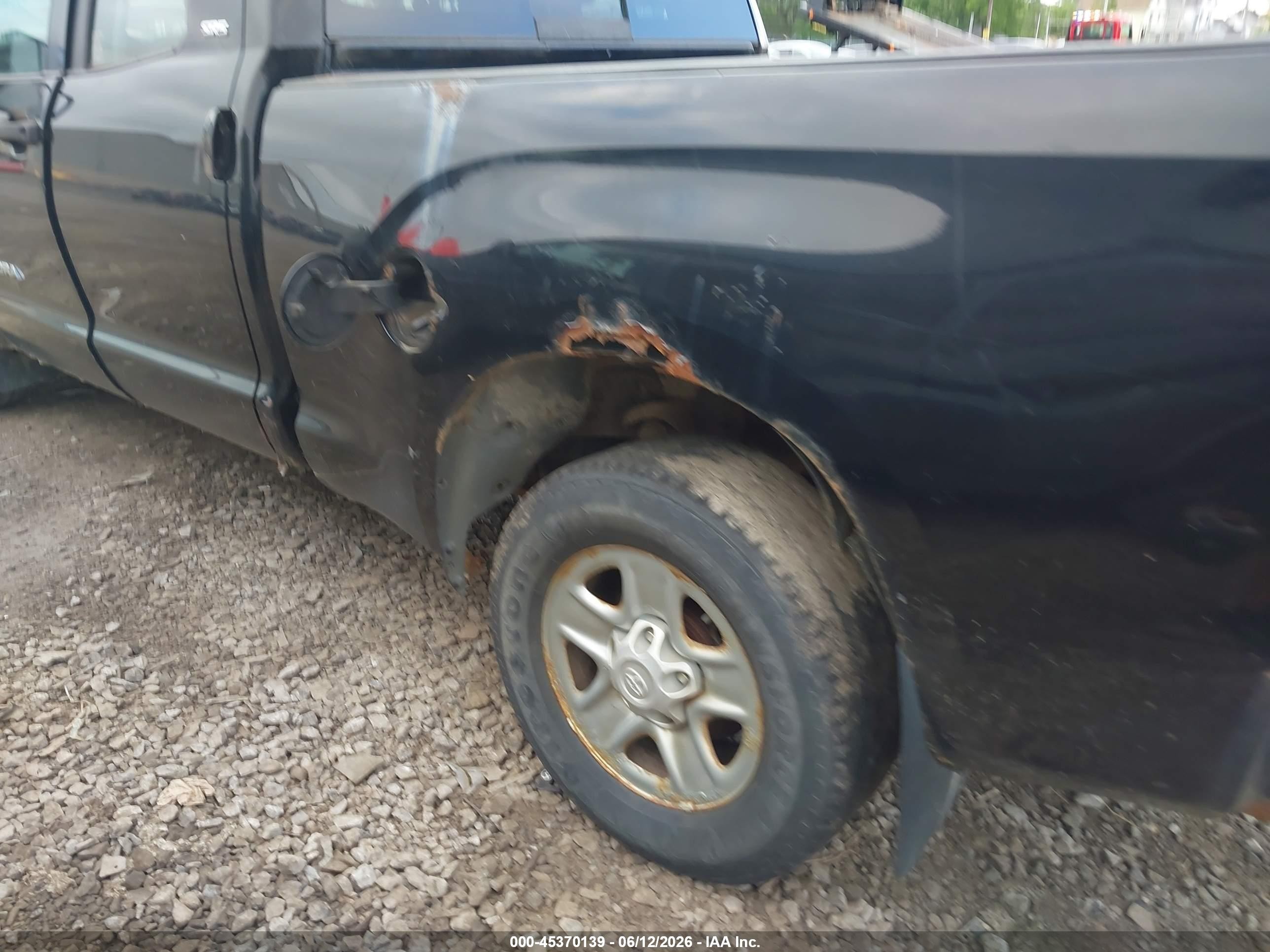 2007 Toyota Tundra Sr5 4.7l V8 Black vin: 5TBBT54137S458115