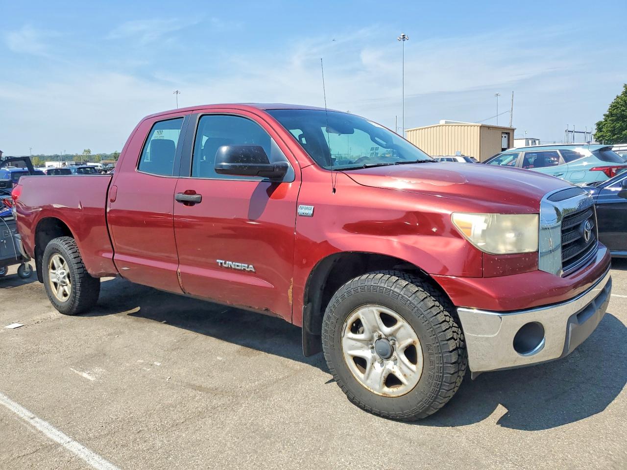 2008 Toyota Tundra Grade Темно-бордовый vin: 5TBBT54138S463087