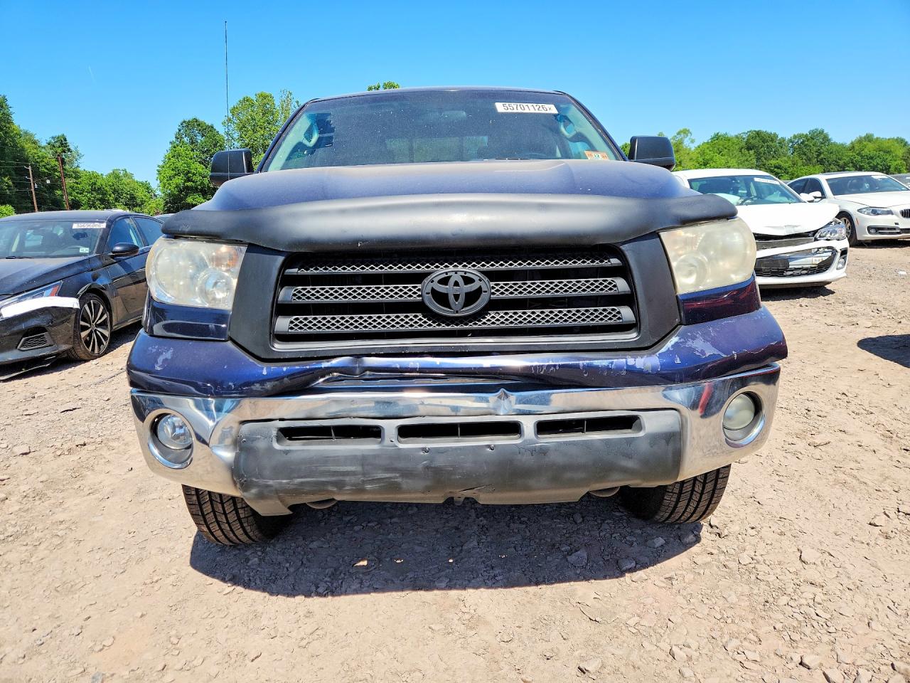 2008 Toyota Tundra Sr5 Blue vin: 5TBBT54148S463731