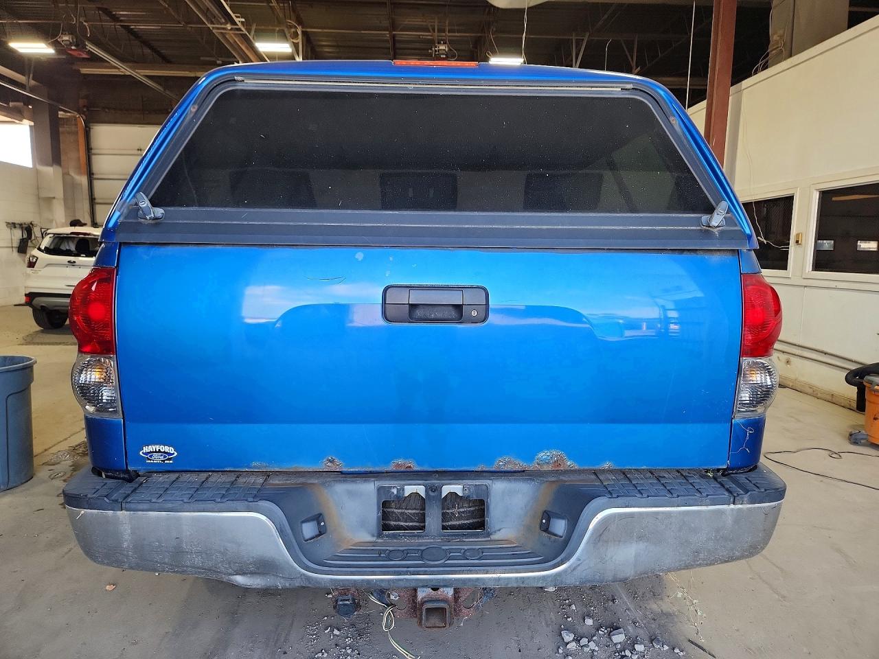 2007 Toyota Tundra Sr5 Blue vin: 5TBBT54187S455811