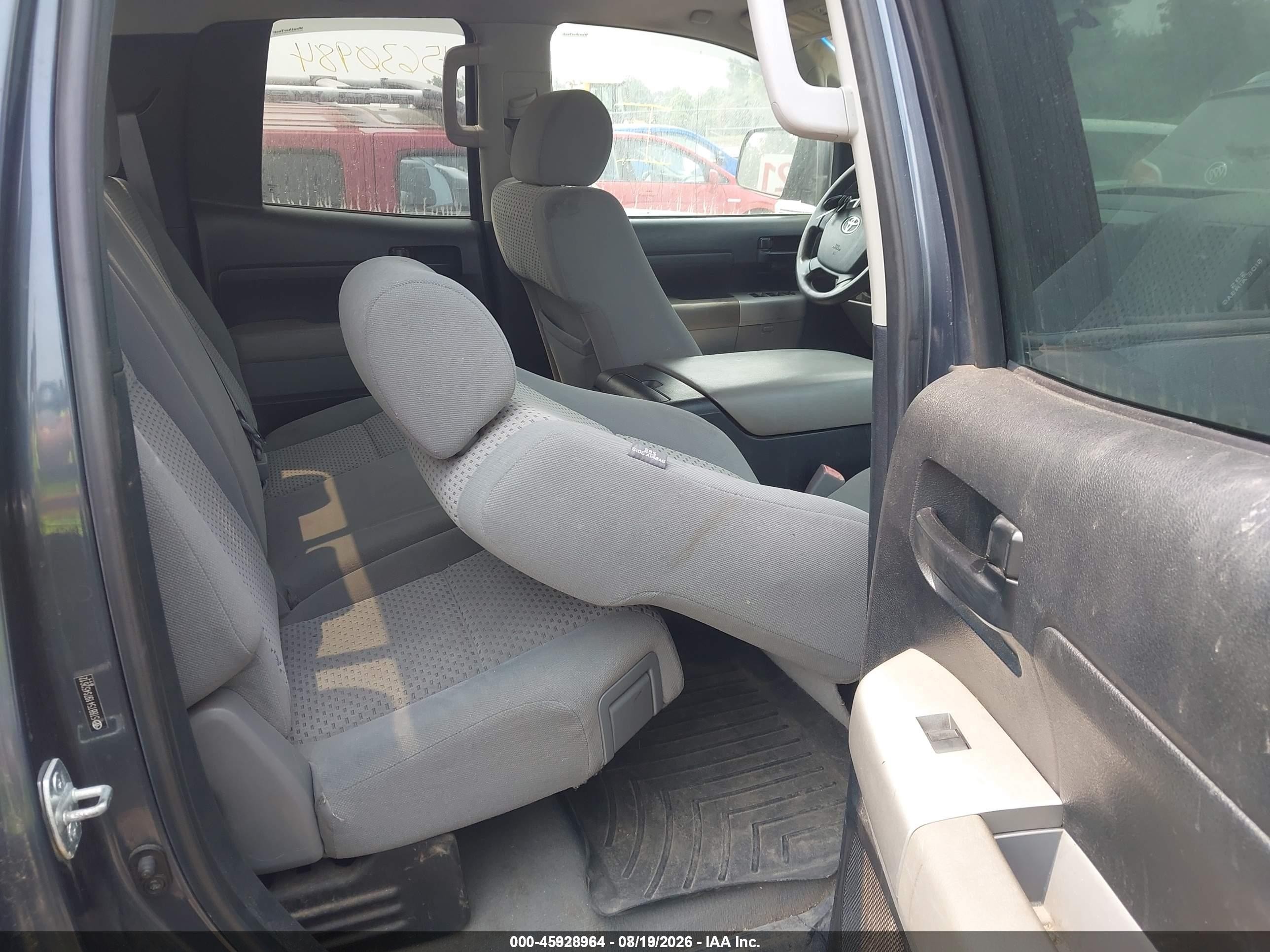 2007 Toyota Tundra Sr5 4.7l V8 Gray vin: 5TBBT54197S452612
