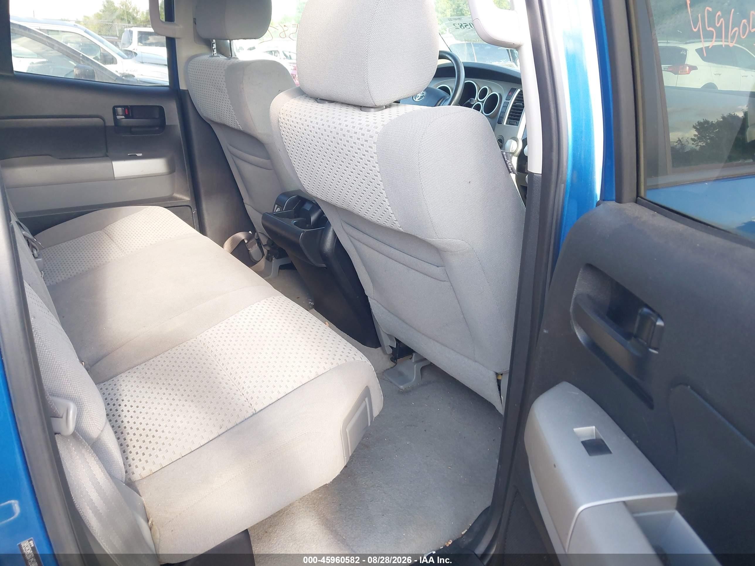 2007 Toyota Tundra Sr5 4.7l V8 Blue vin: 5TBBT54197S456580