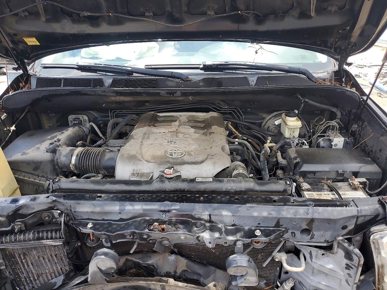 2008 Toyota Tundra Sr5 Черный vin: 5TBBV54108S520985