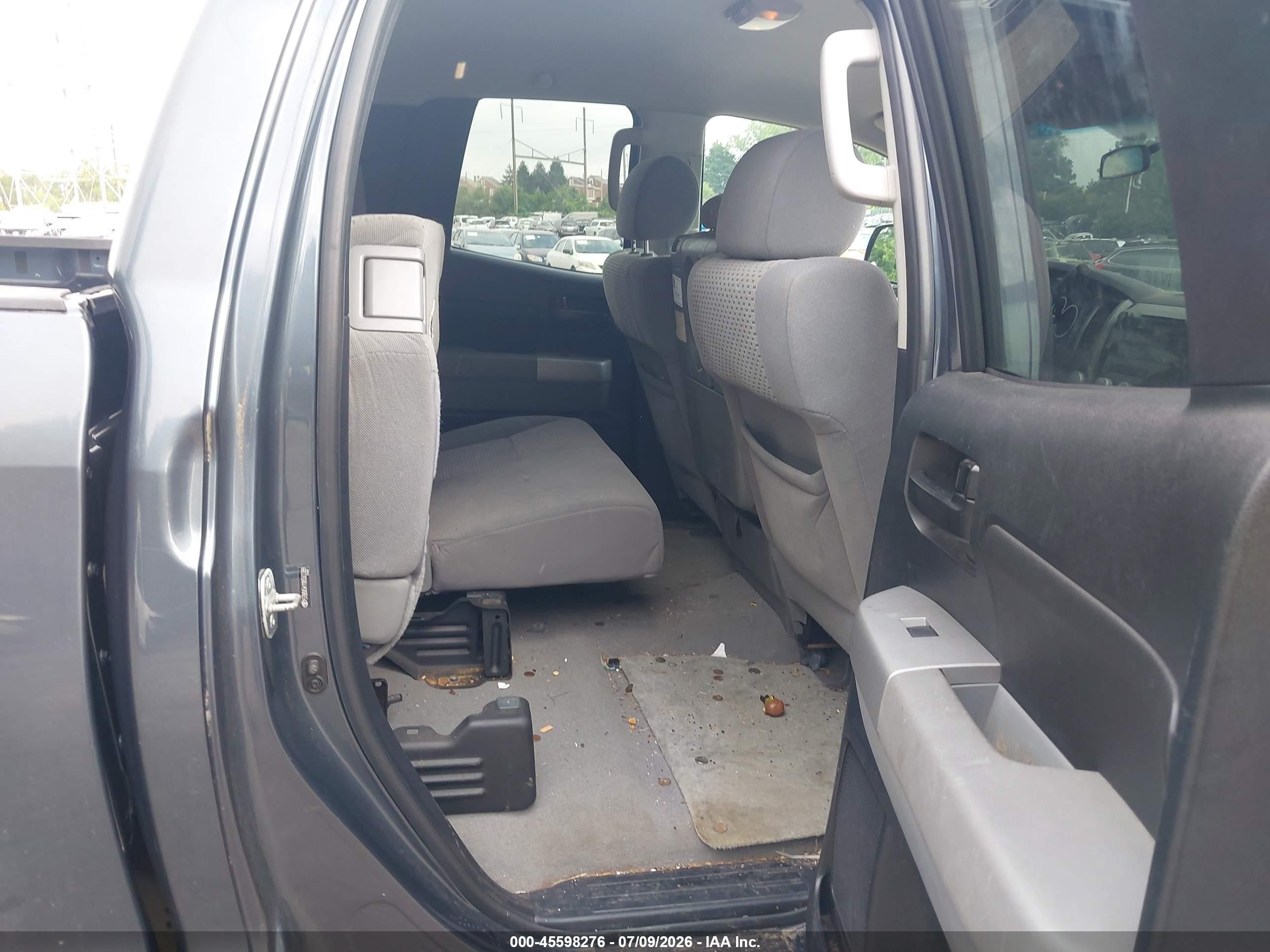 2008 Toyota Tundra Base 5.7l V8 Gray vin: 5TBBV54118S503399