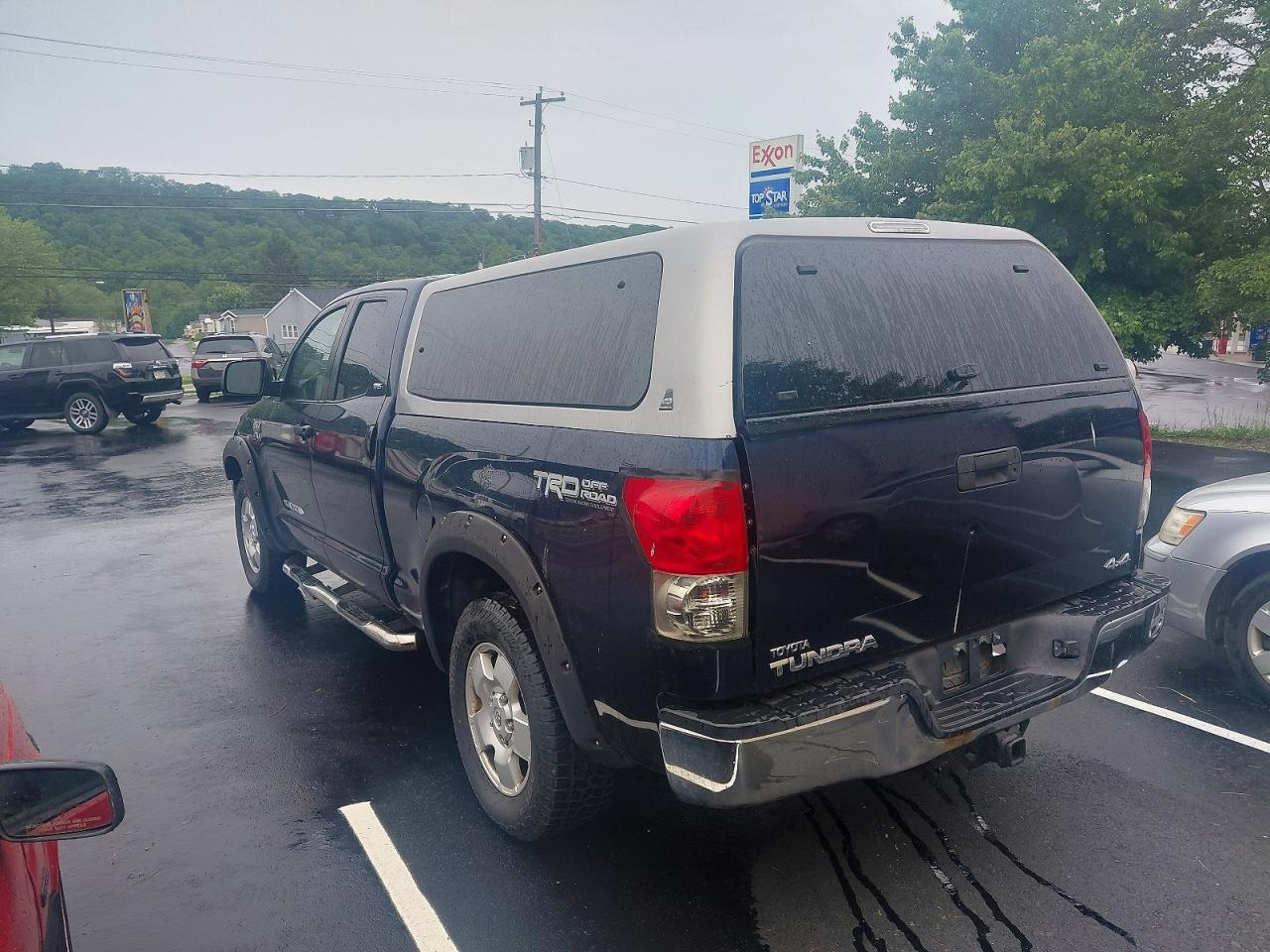 2007 Toyota Tundra Double Cab Sr5 Blue vin: 5TBBV54127S485512
