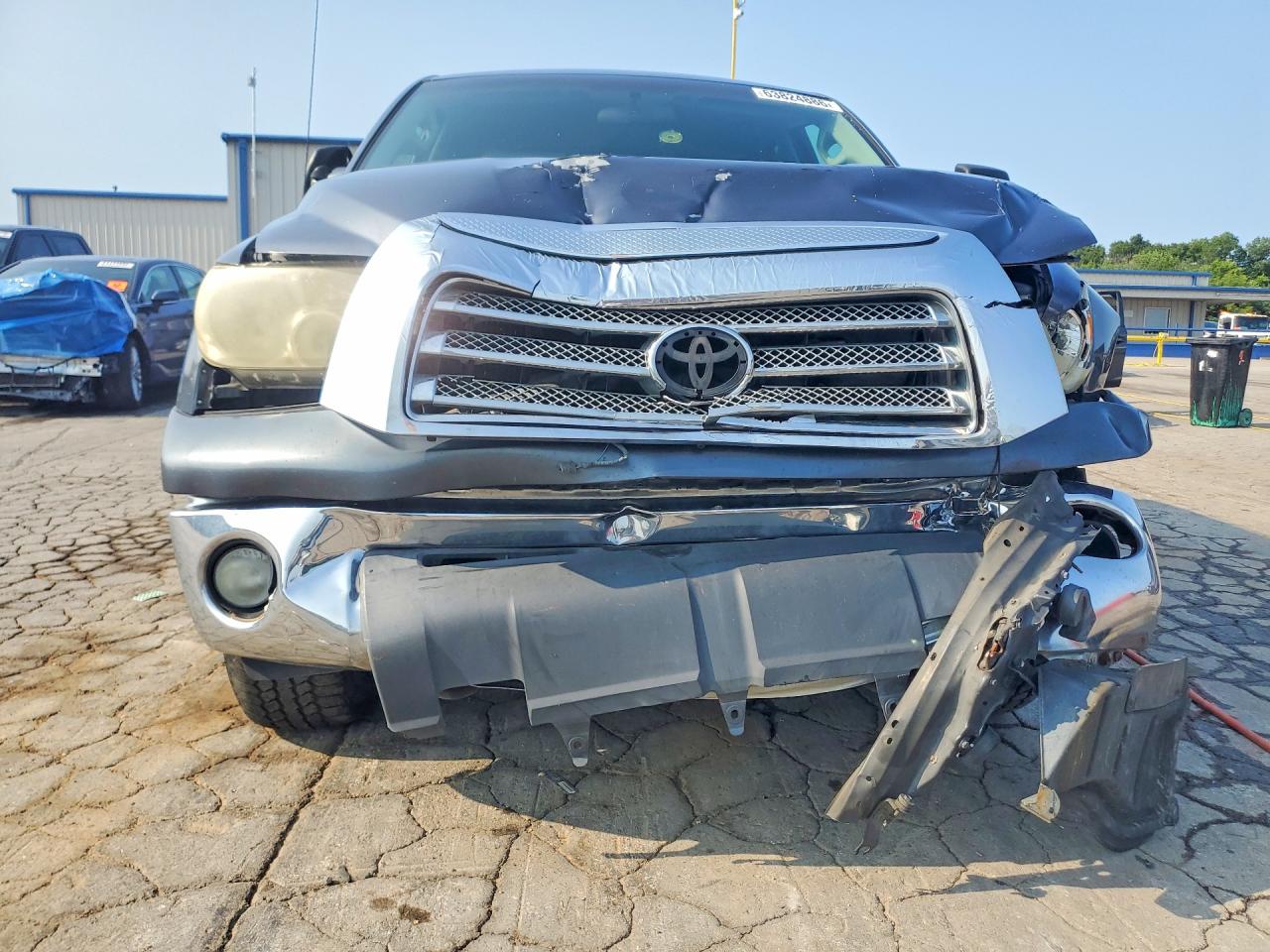 2008 Toyota Tundra Sr5 Gray vin: 5TBBV54128S495488