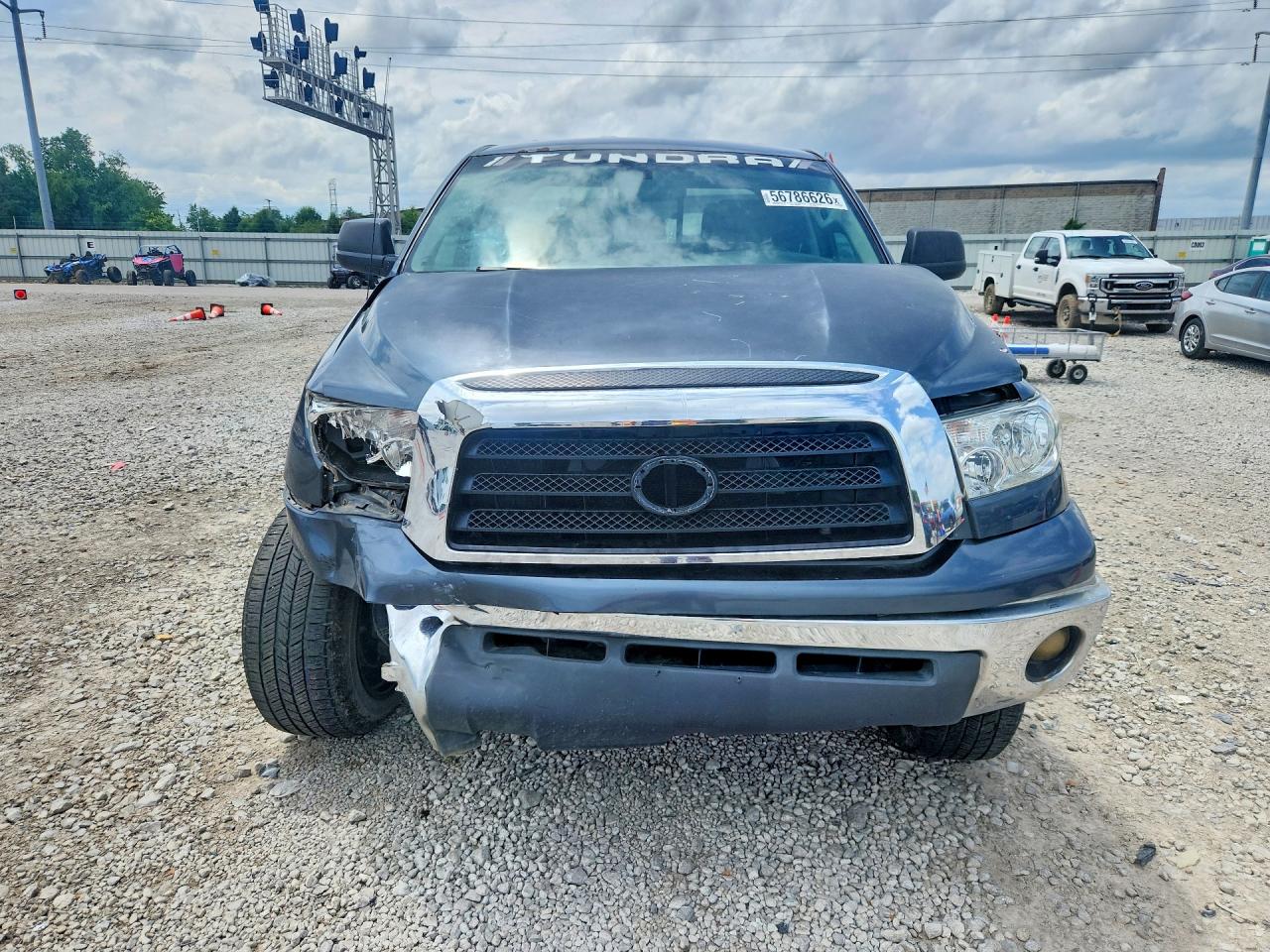 2008 Toyota Tundra Sr5 Синий vin: 5TBBV54138S504683