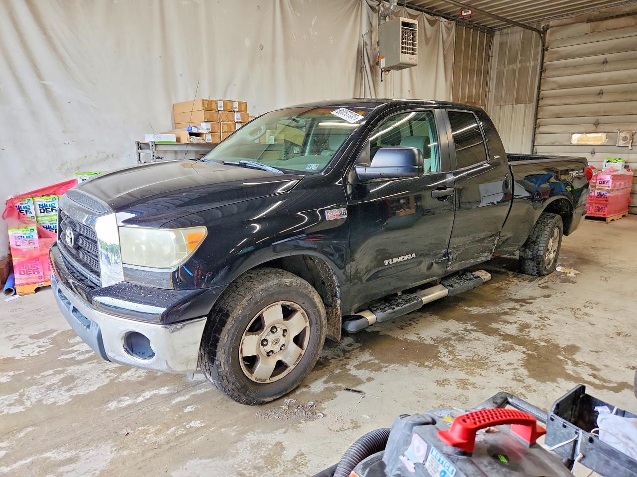 2007 Toyota Tundra Double Cab Sr5 Черный vin: 5TBBV54147S467013