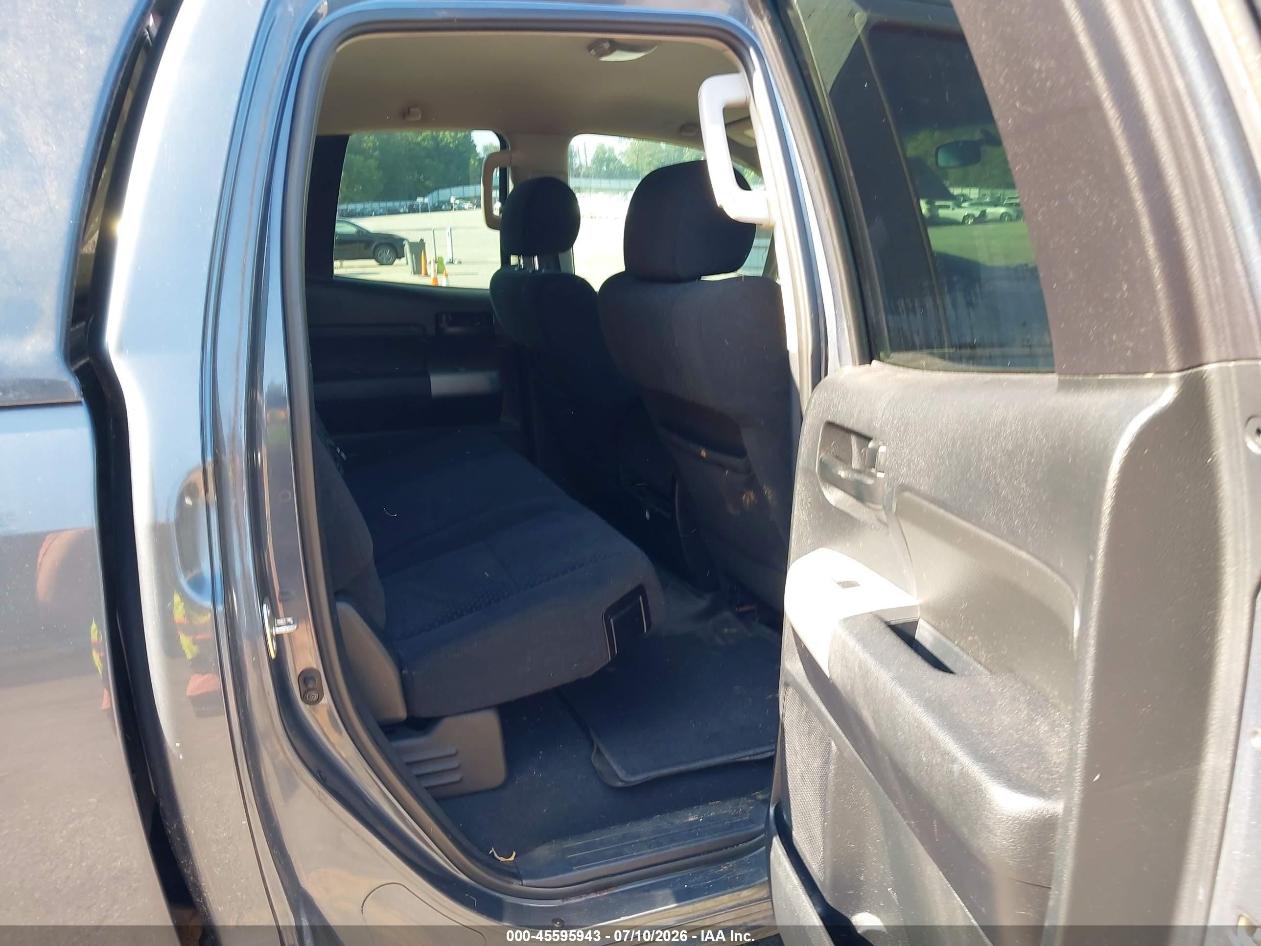 2008 Toyota Tundra Sr5 5.7l V8 Gray vin: 5TBBV54148S498604