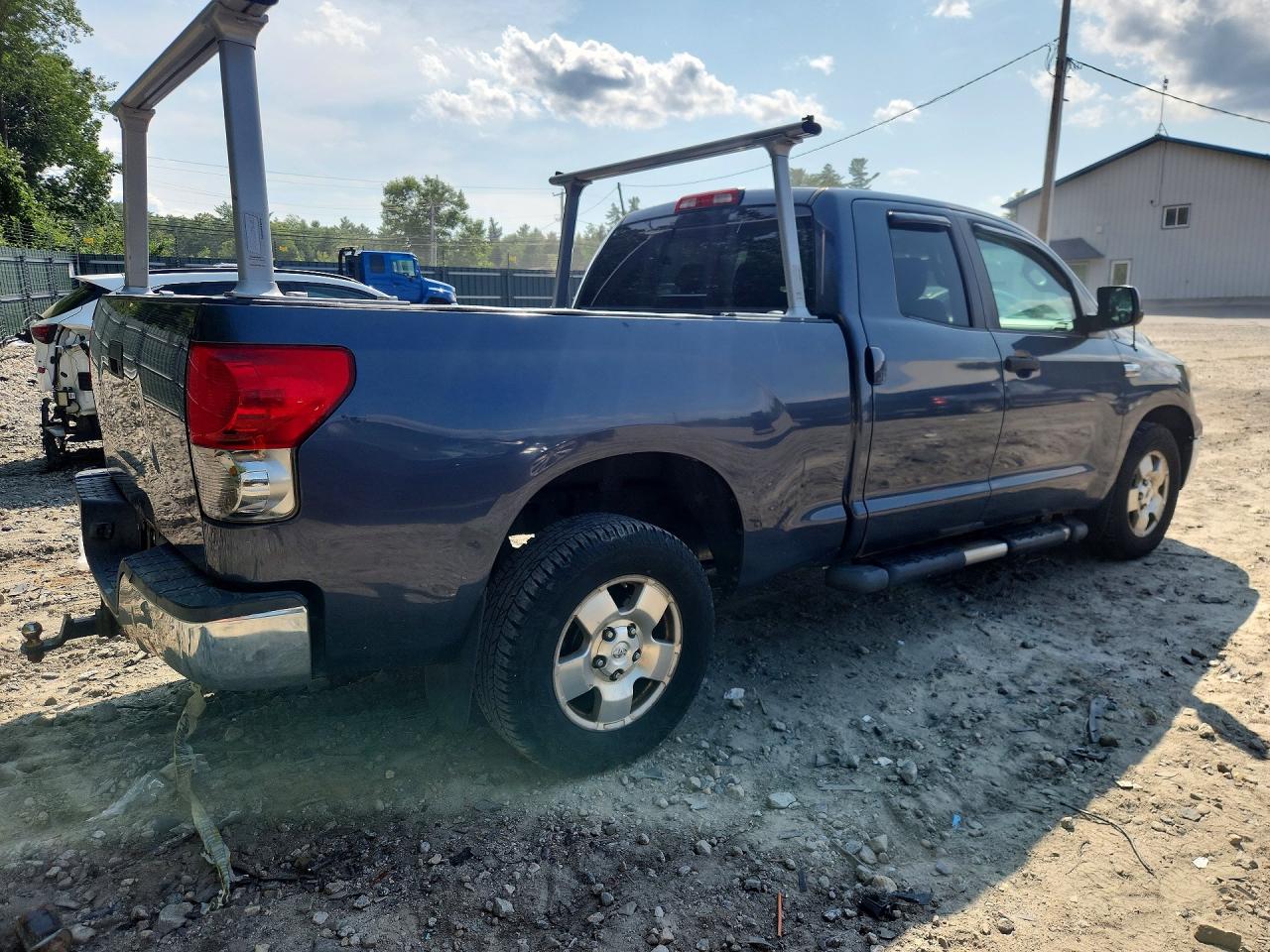 2008 Toyota Tundra Sr5 Gray vin: 5TBBV54158S493458