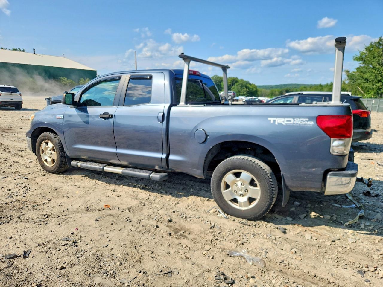 2008 Toyota Tundra Sr5 Gray vin: 5TBBV54158S493458