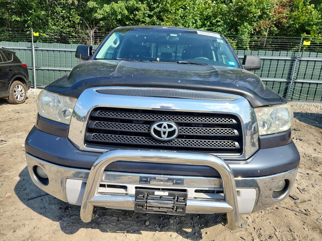 2008 Toyota Tundra Sr5 Gray vin: 5TBBV54158S493458