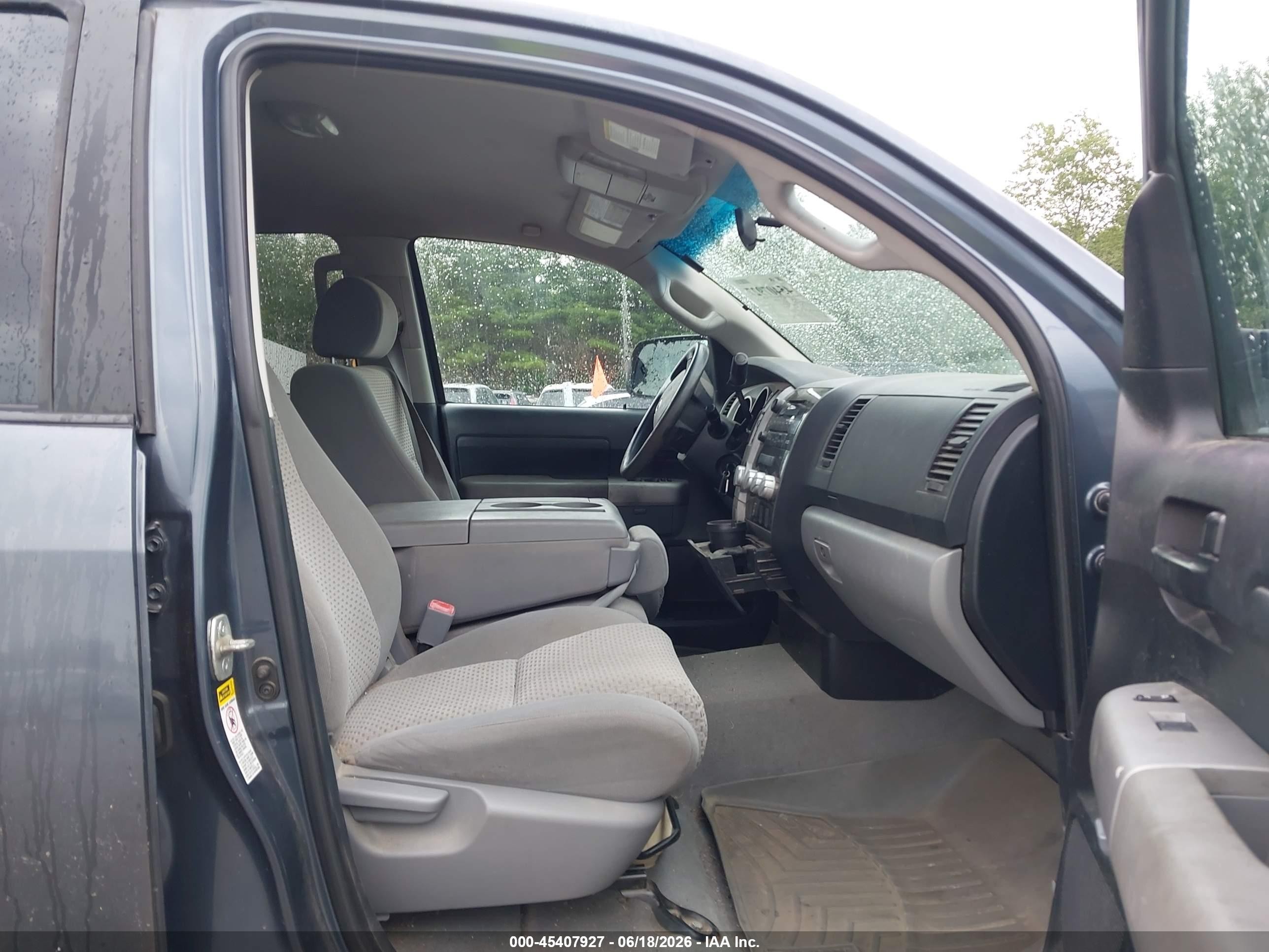 2008 Toyota Tundra Base 5.7l V8 Dark Blue vin: 5TBBV54158S501459