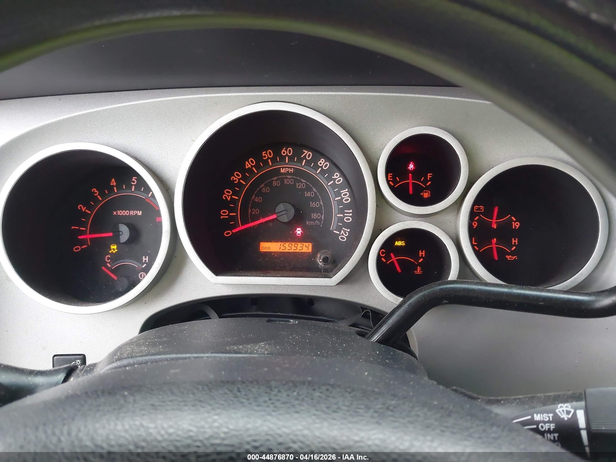 2008 Toyota Tundra Base 5.7l V8 Black vin: 5TBBV54158S507777