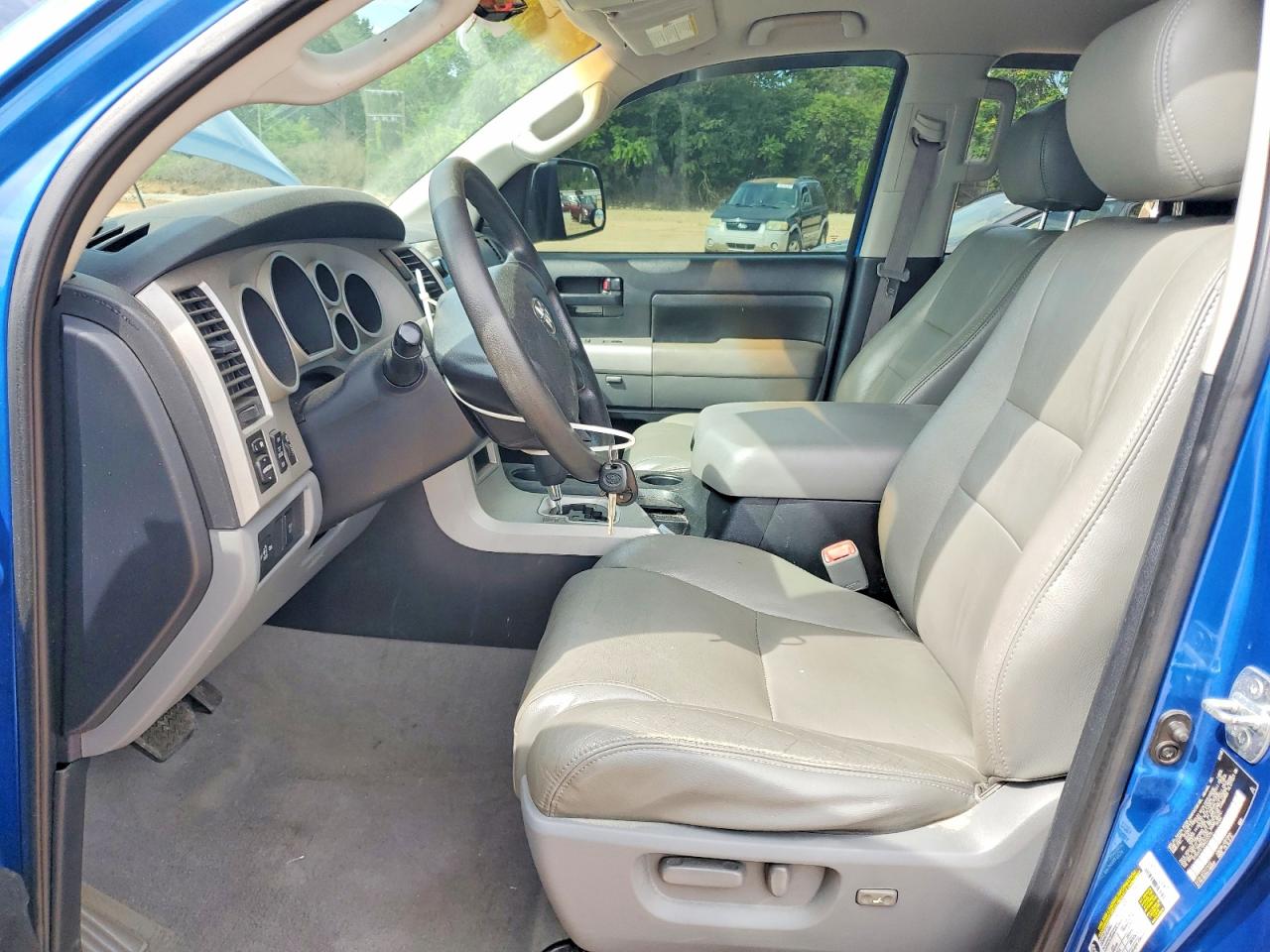 2008 Toyota Tundra Sr5 Blue vin: 5TBBV54158S522425