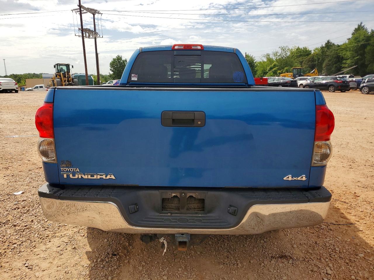 2008 Toyota Tundra Sr5 Blue vin: 5TBBV54158S522425