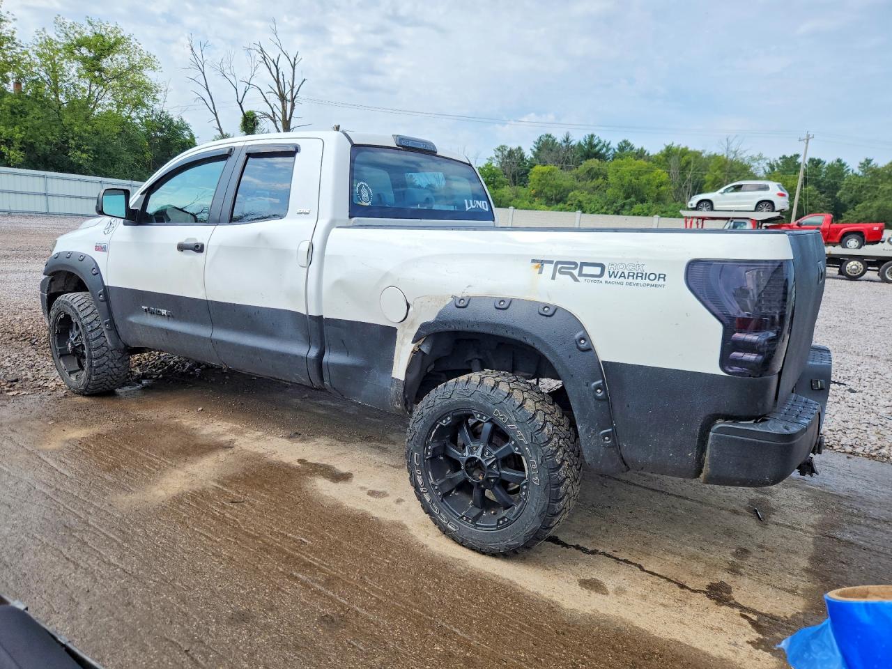2008 Toyota Tundra Grade Белый vin: 5TBBV54158S523848