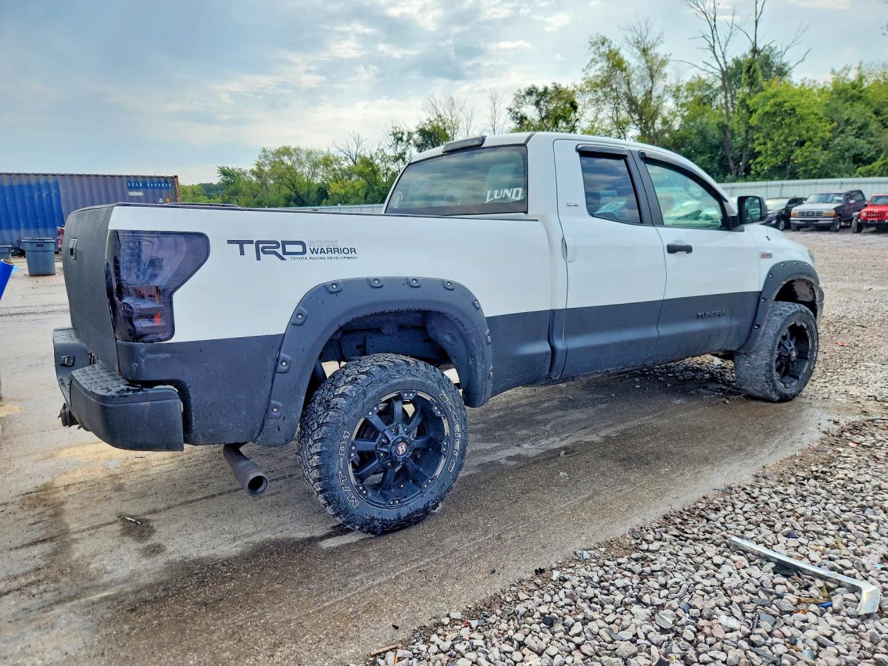 2008 Toyota Tundra Grade Белый vin: 5TBBV54158S523848