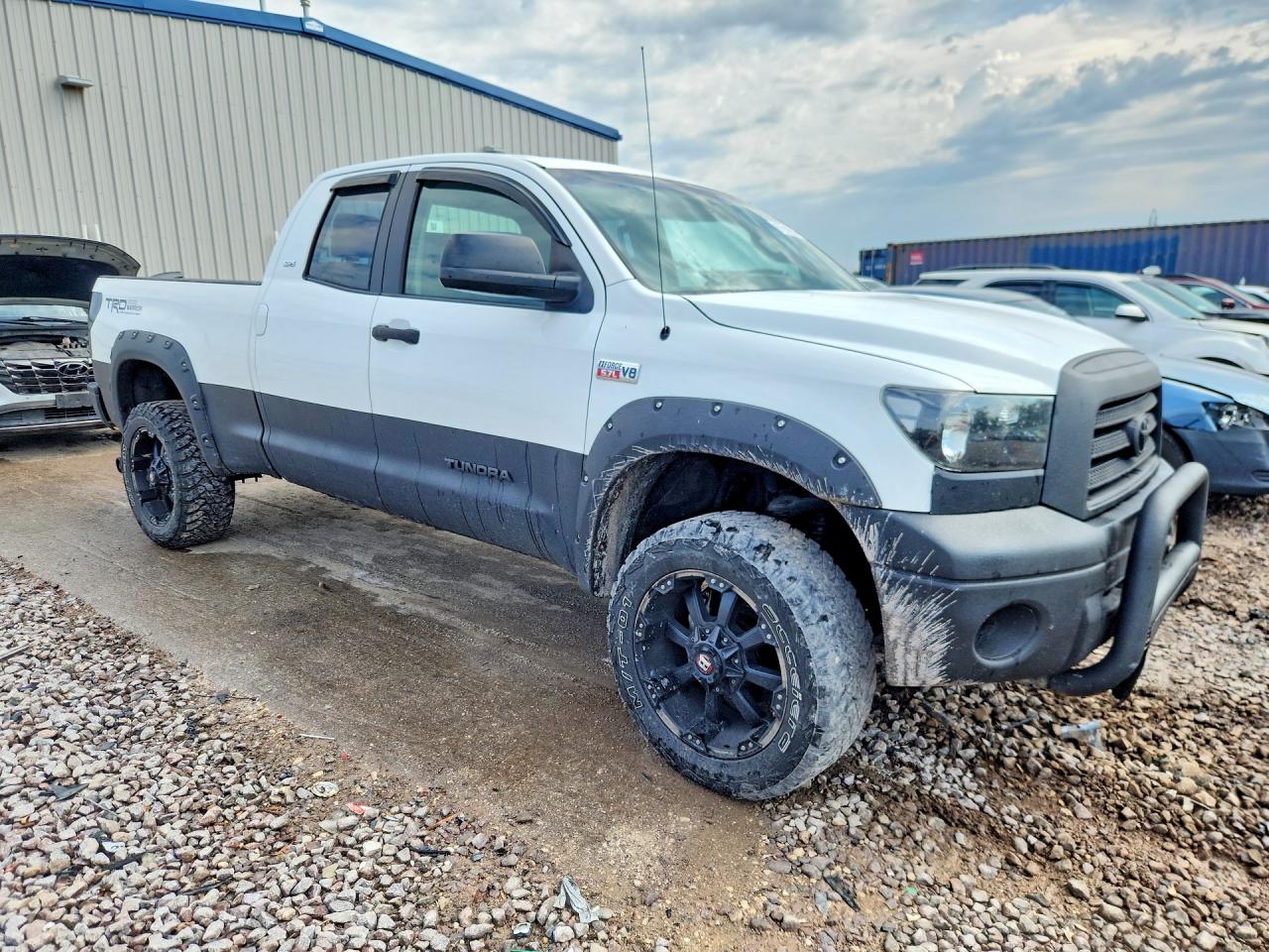 2008 Toyota Tundra Grade Белый vin: 5TBBV54158S523848