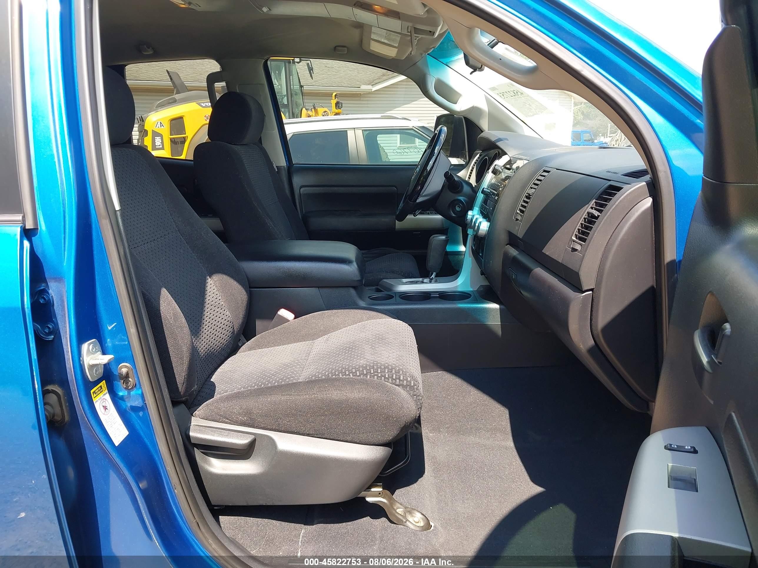2007 Toyota Tundra Sr5 5.7l V8 Blue vin: 5TBBV54187S485773
