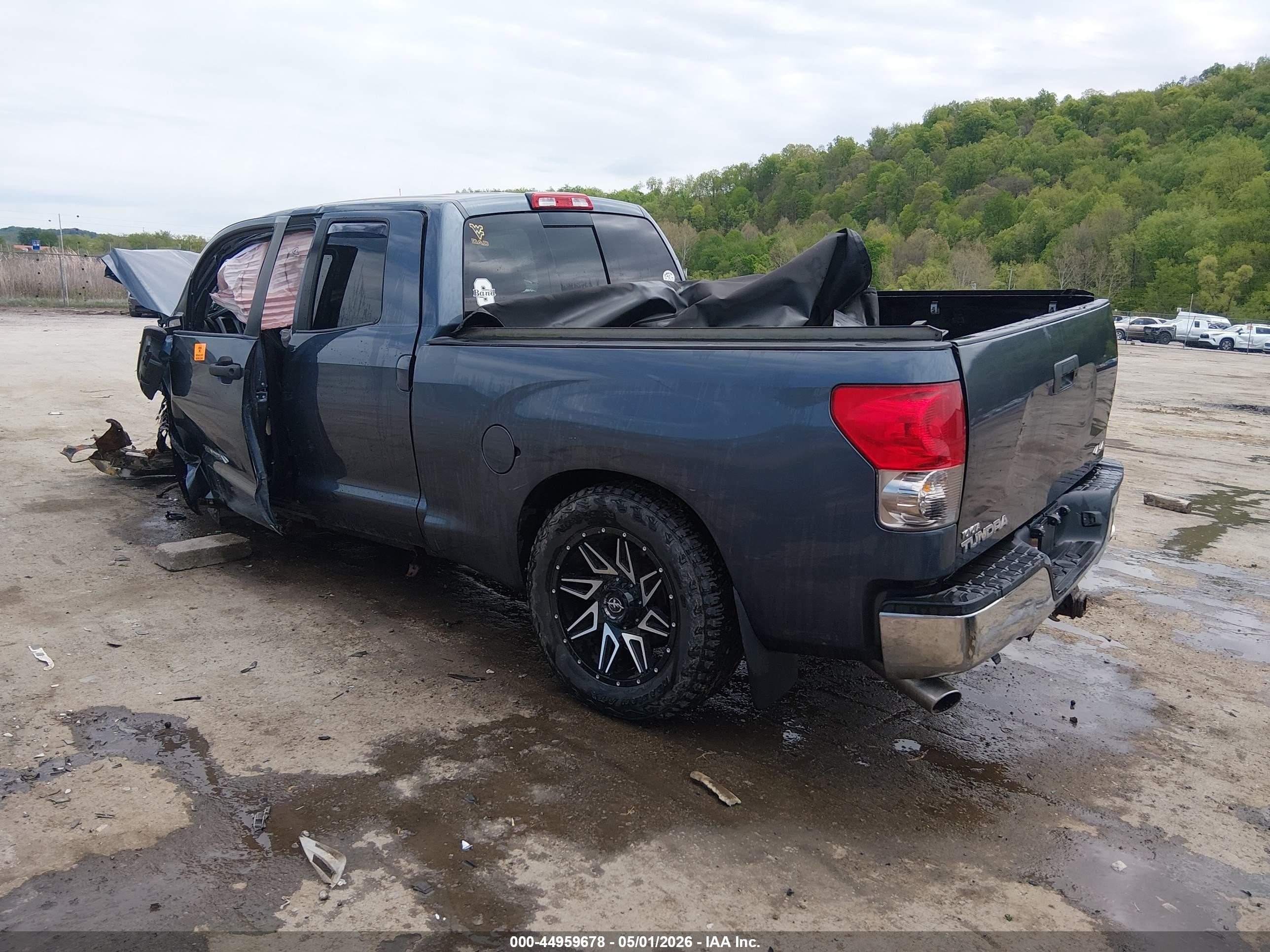 2008 Toyota Tundra Base 5.7l V8 Black vin: 5TBBV54188S493812