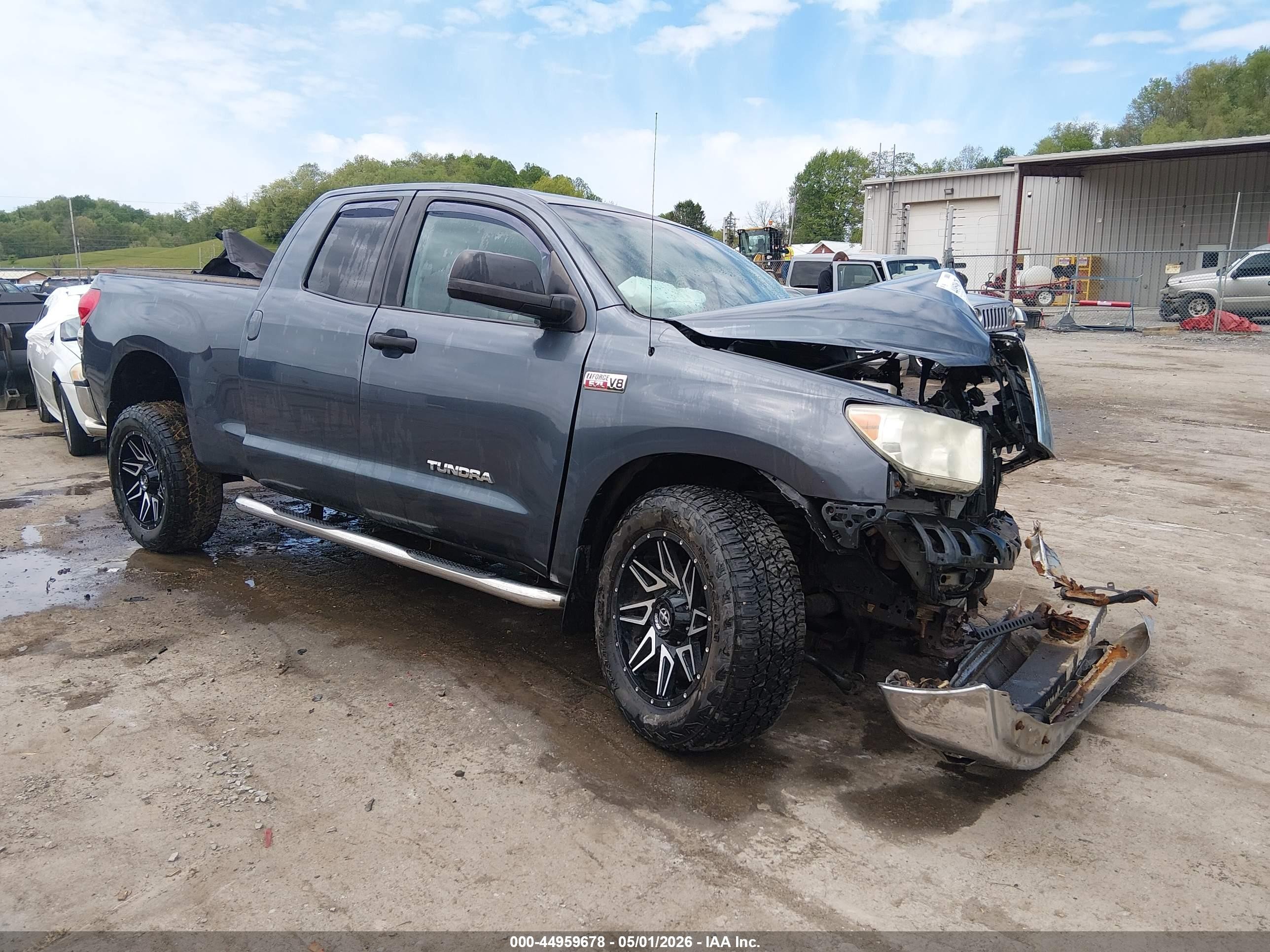 2008 Toyota Tundra Base 5.7l V8 Black vin: 5TBBV54188S493812