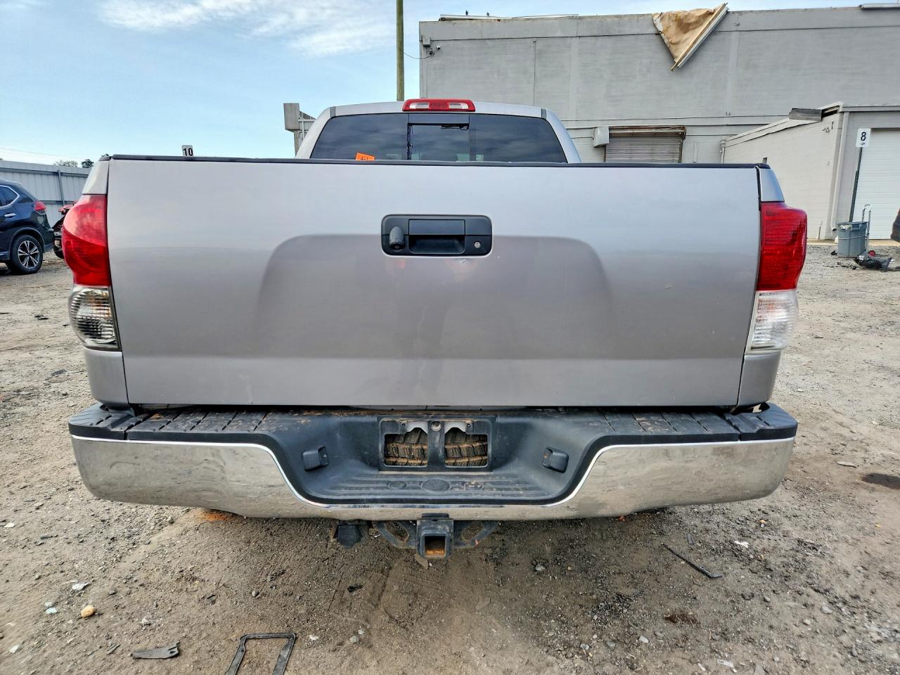 2007 Toyota Tundra Sr5 Silver vin: 5TBBV54197S452944