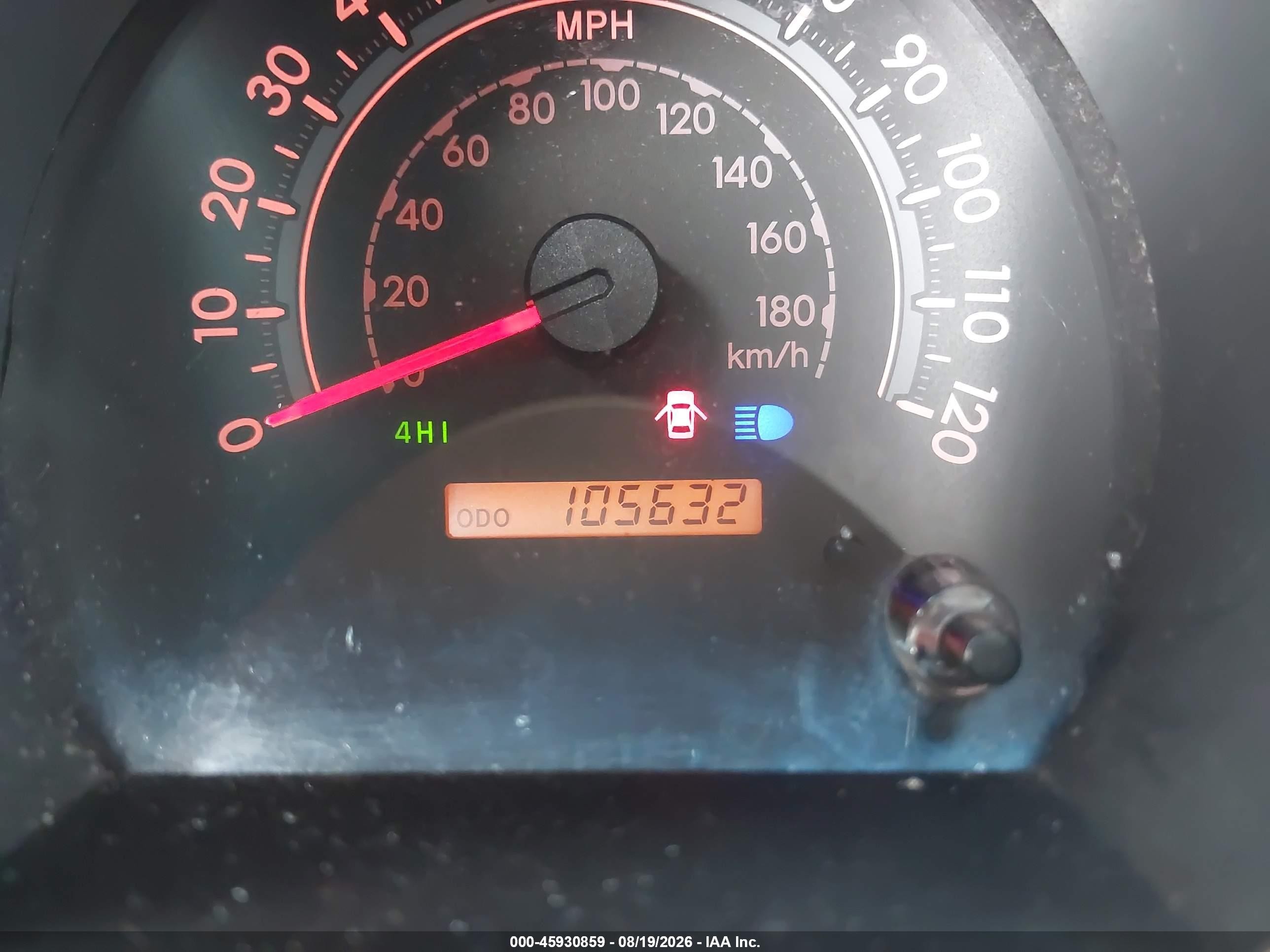 2007 Toyota Tundra Sr5 5.7l V8 Red vin: 5TBBV541X7S479750