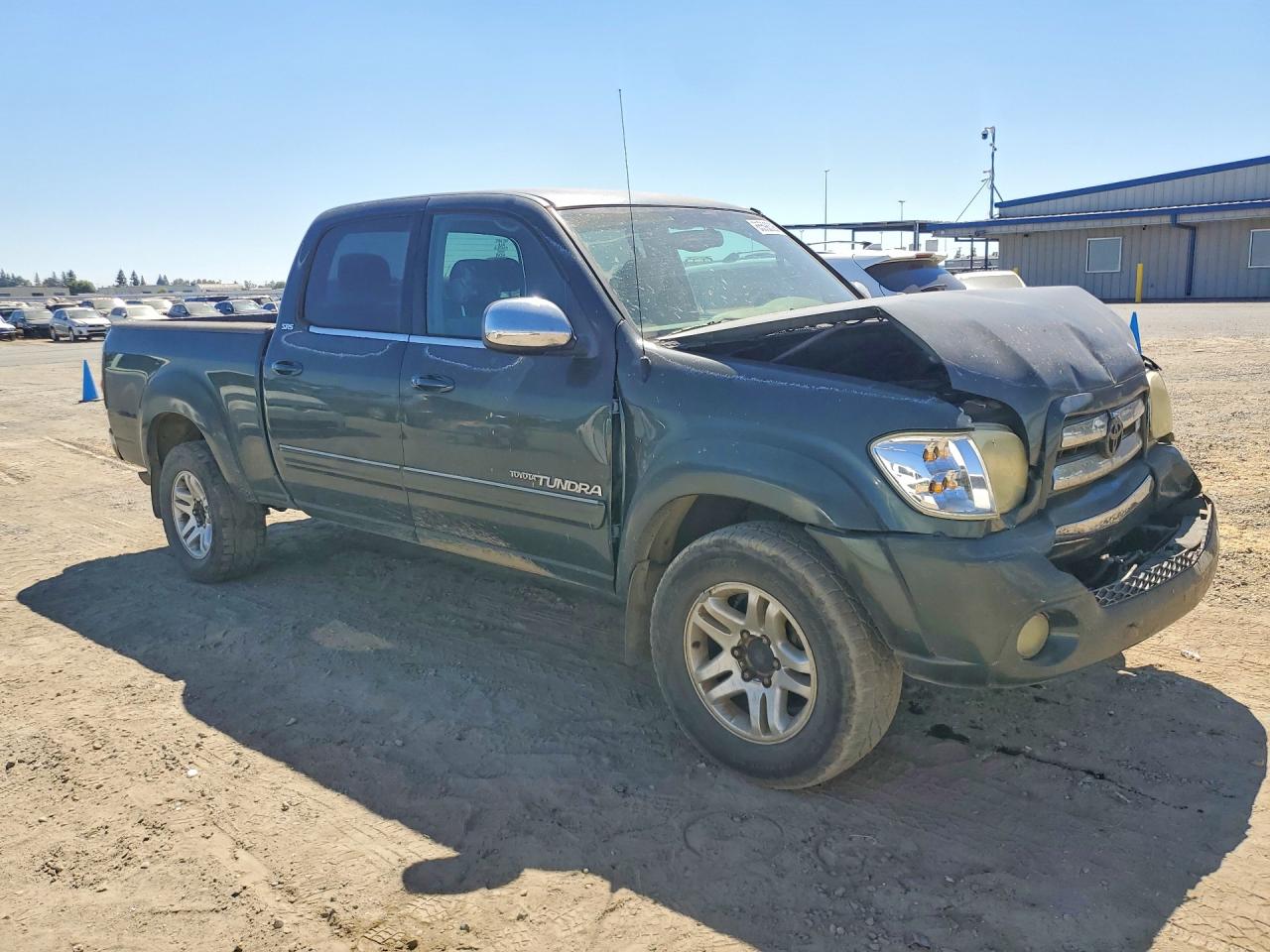2005 Toyota Tundra Double Cab Sr5 Бирюзовый vin: 5TBDT44105S480928