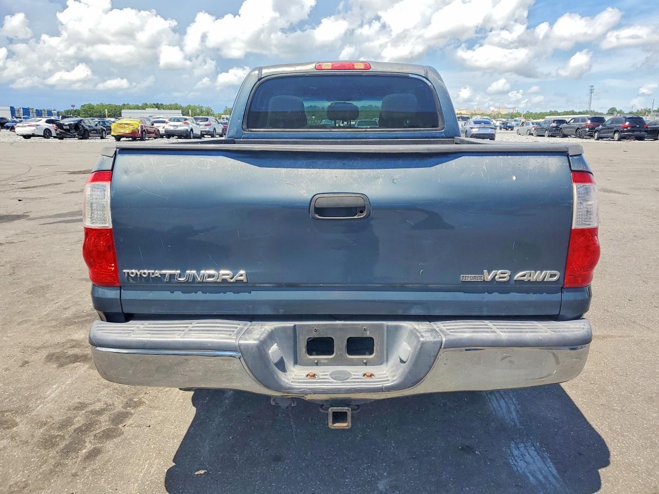 2005 Toyota Tundra Double Cab Sr5 Синий vin: 5TBDT44105S488267