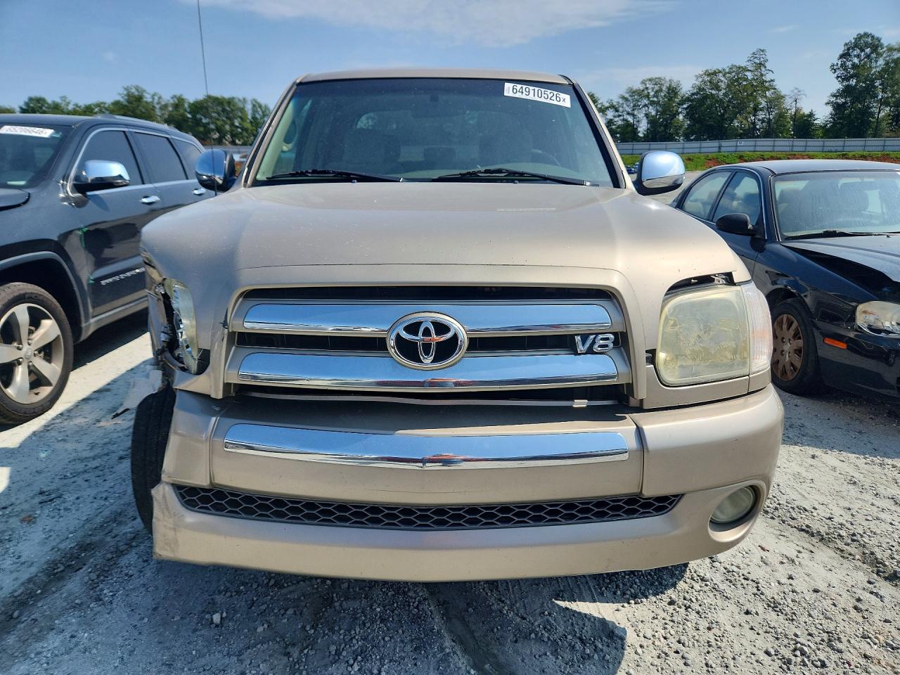 2006 Toyota Tundra Double Cab Sr5 Gold vin: 5TBDT44106S509166