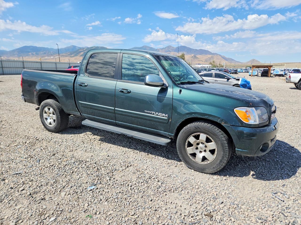2006 Toyota Tundra Green vin: 5TBDT44106S524945