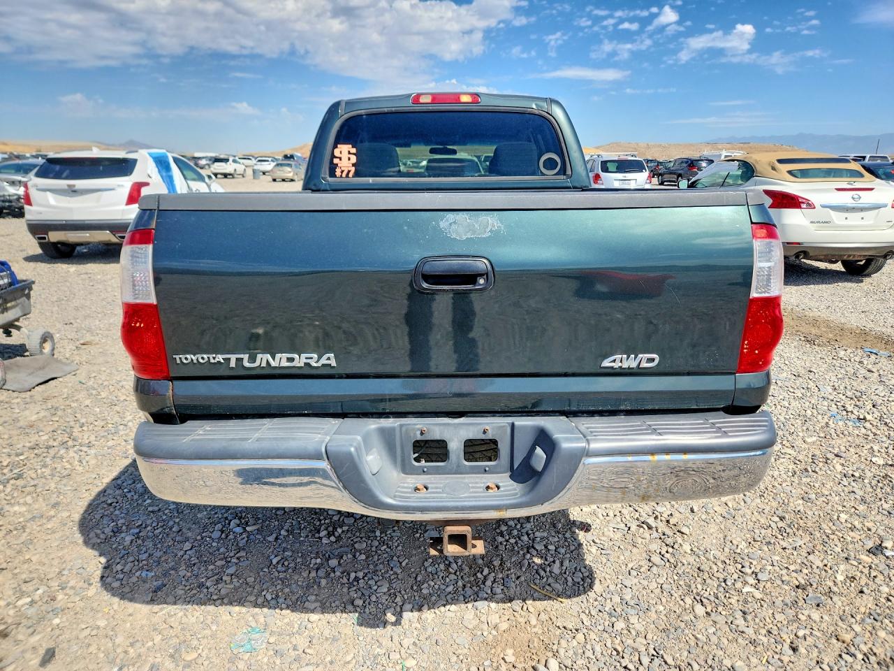 2006 Toyota Tundra Green vin: 5TBDT44106S524945