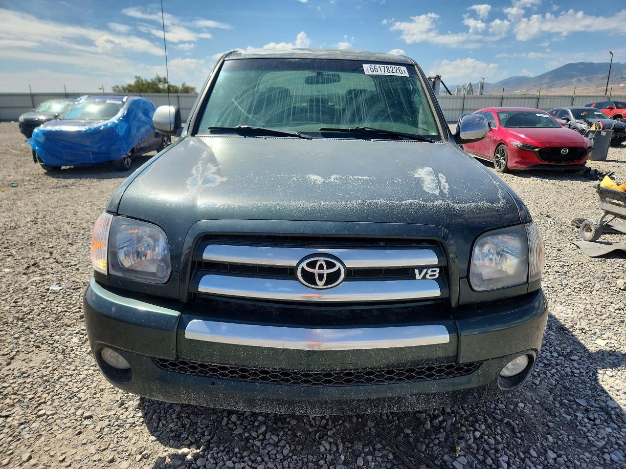 2006 Toyota Tundra Green vin: 5TBDT44106S524945