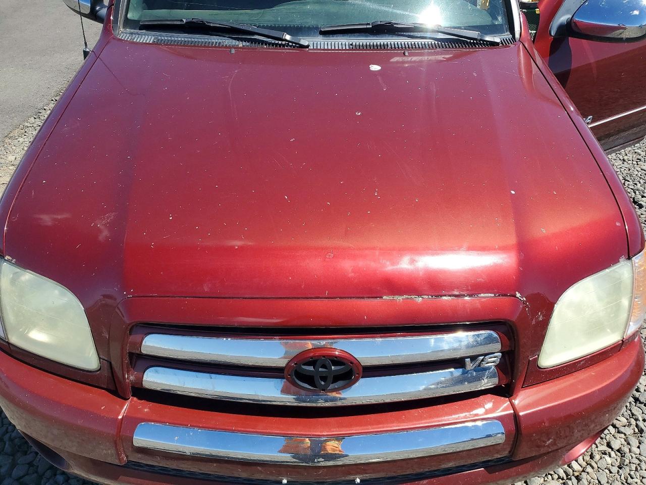 2004 Toyota Tundra Double Cab Sr5 Бордовый vin: 5TBDT44114S454076