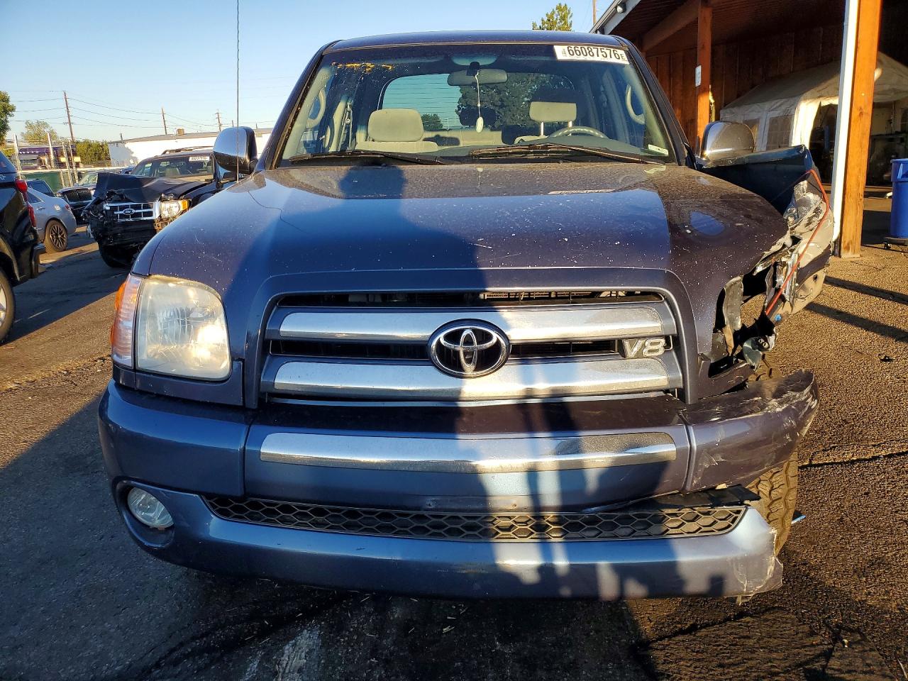 2004 Toyota Tundra Sr5 Blue vin: 5TBDT44114S460427