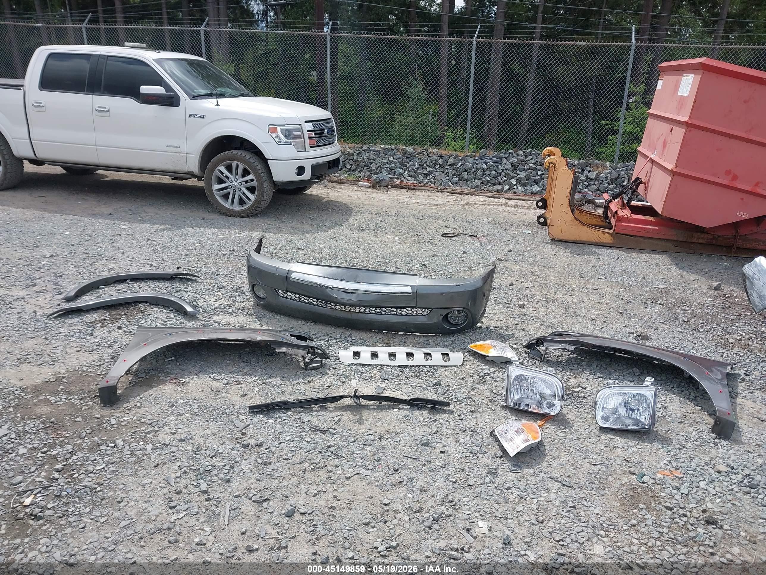 2005 Toyota Tundra Sr5 V8 Gray vin: 5TBDT44115S470263