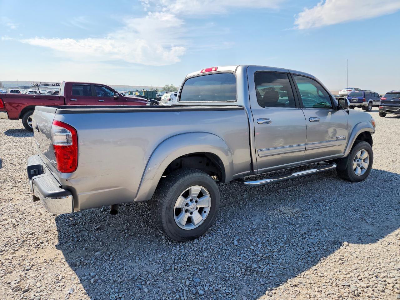 2005 Toyota Tundra Double Cab Sr5 Black vin: 5TBDT44115S495664