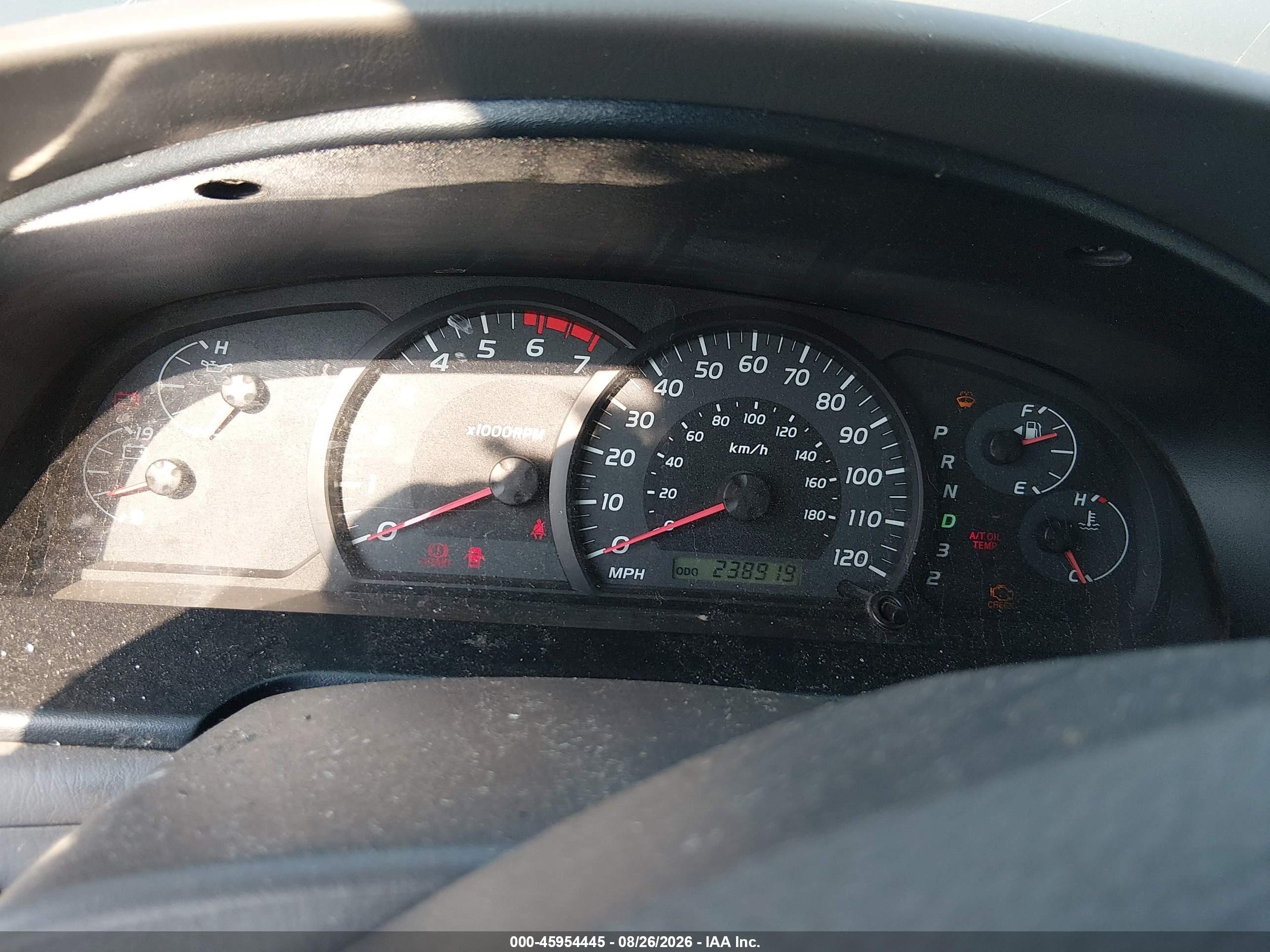 2006 Toyota Tundra Sr5 V8 Серый vin: 5TBDT44116S516479