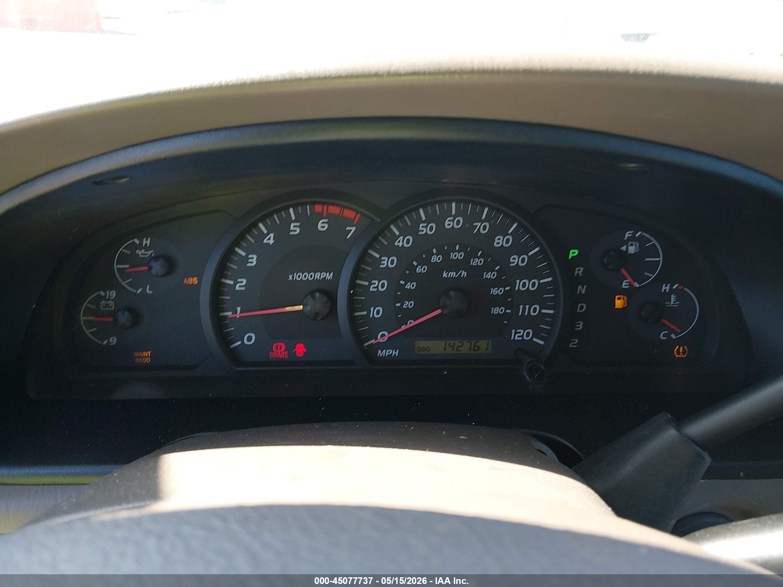 2006 Toyota Tundra Sr5 V8 Зеленый vin: 5TBDT44116S536666