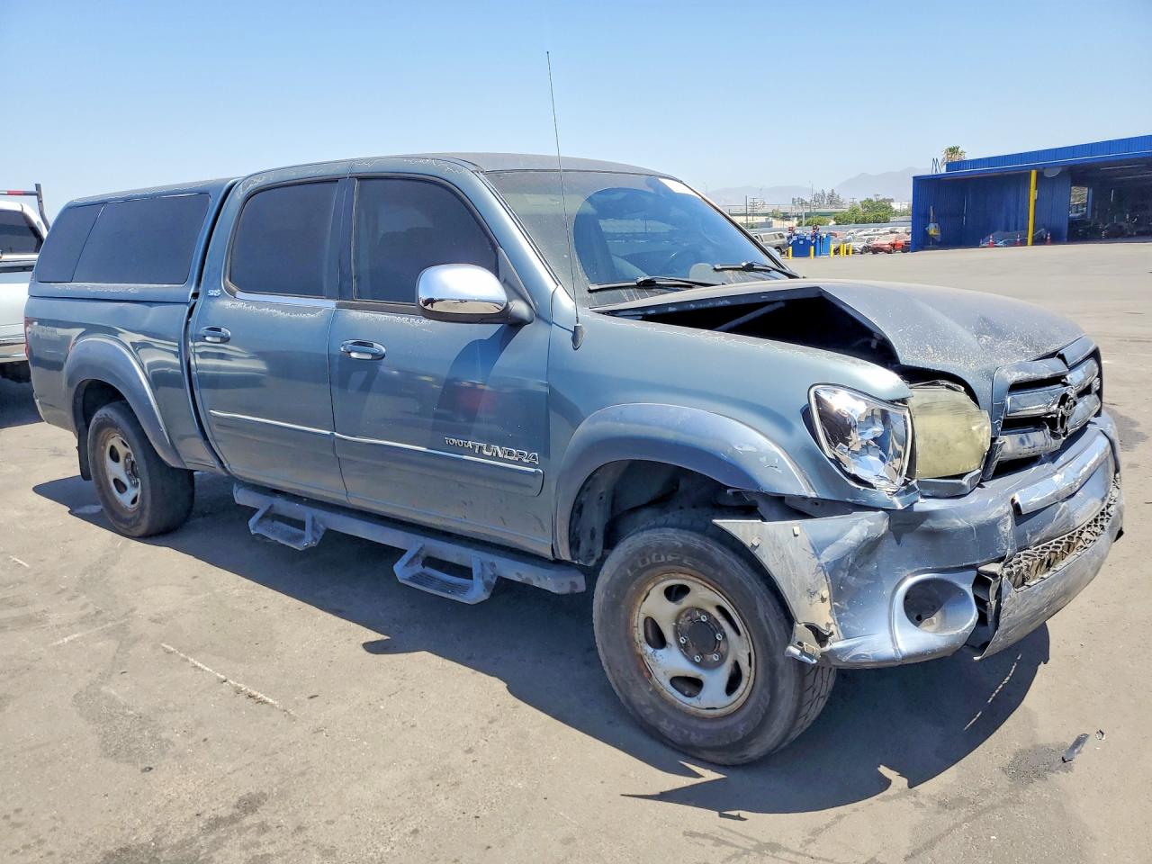 2006 Toyota Tundra Double Cab Sr5 Green vin: 5TBDT44116S538126