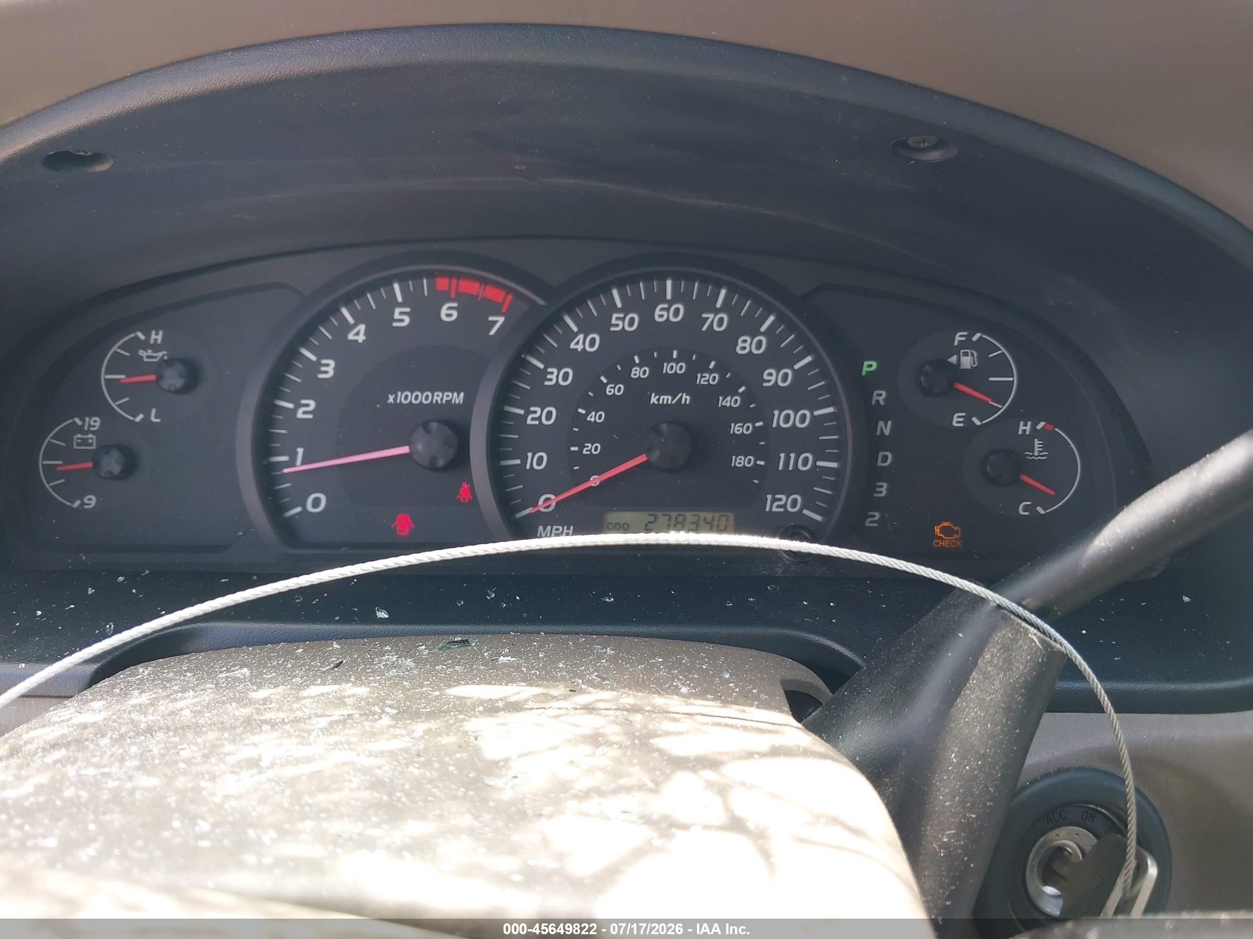2006 Toyota Tundra Sr5 V8 Blue vin: 5TBDT44116S552284