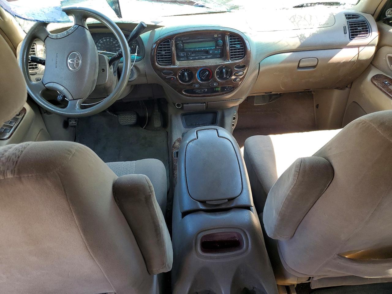 2004 Toyota Tundra Sr5 Gray vin: 5TBDT44124S442633