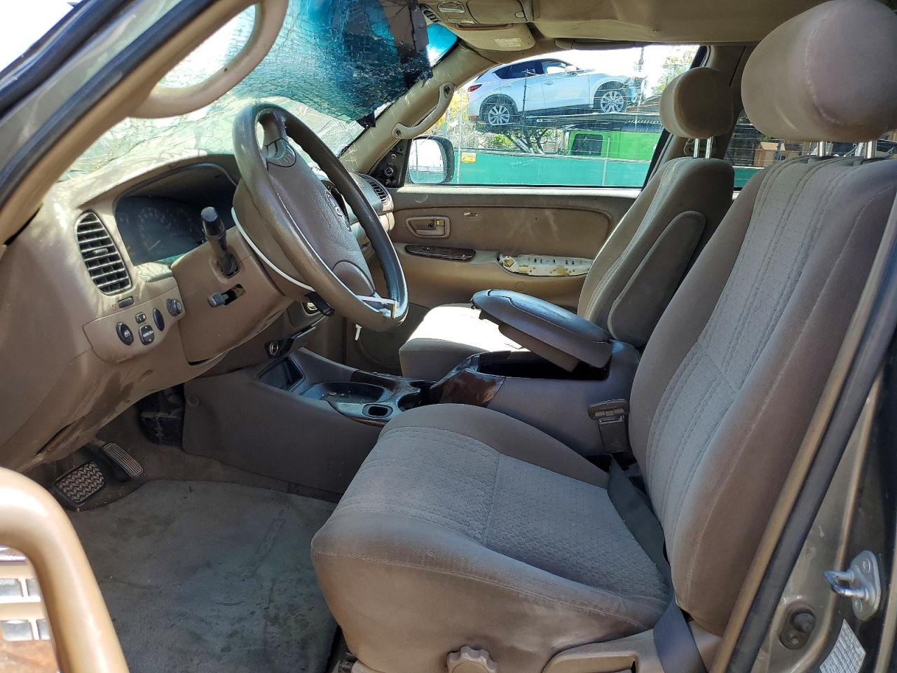 2004 Toyota Tundra Sr5 Gray vin: 5TBDT44124S442633