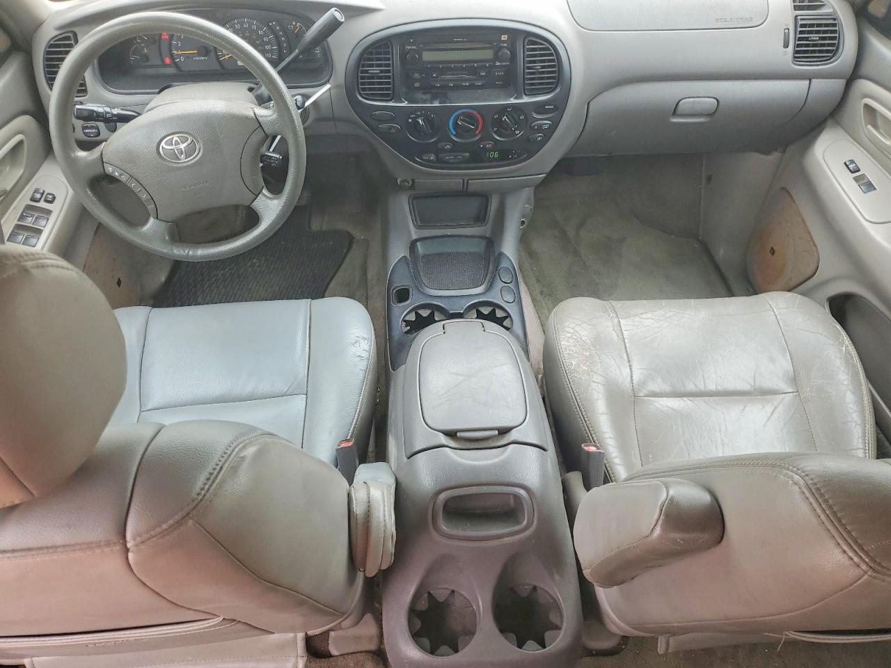 2004 Toyota Tundra Double Cab Sr5 Silver vin: 5TBDT44124S453812