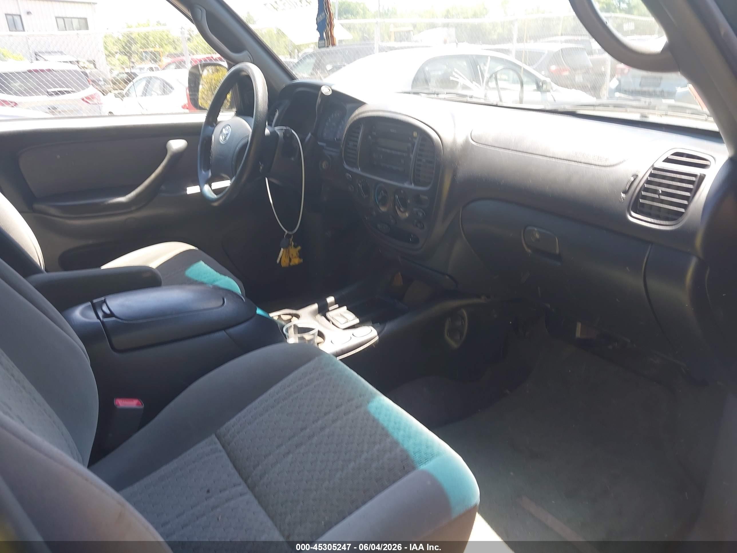 2005 Toyota Tundra Sr5 V8 Green vin: 5TBDT44125S473429