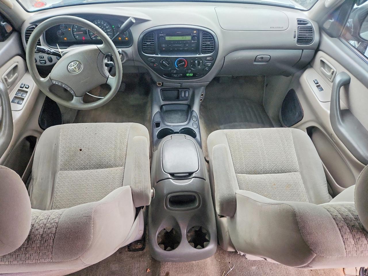 2005 Toyota Tundra Double Cab Sr5 Gray vin: 5TBDT44125S492417
