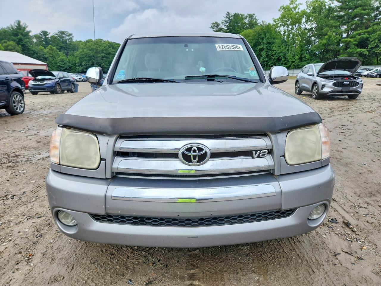 2006 Toyota Tundra Double Cab Sr5 Серебряный vin: 5TBDT44126S504860